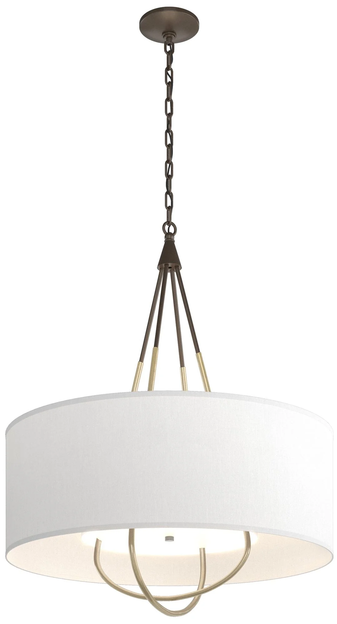 Loop Pendant - Bronze - Modern Brass - Anna Shade - Image 1