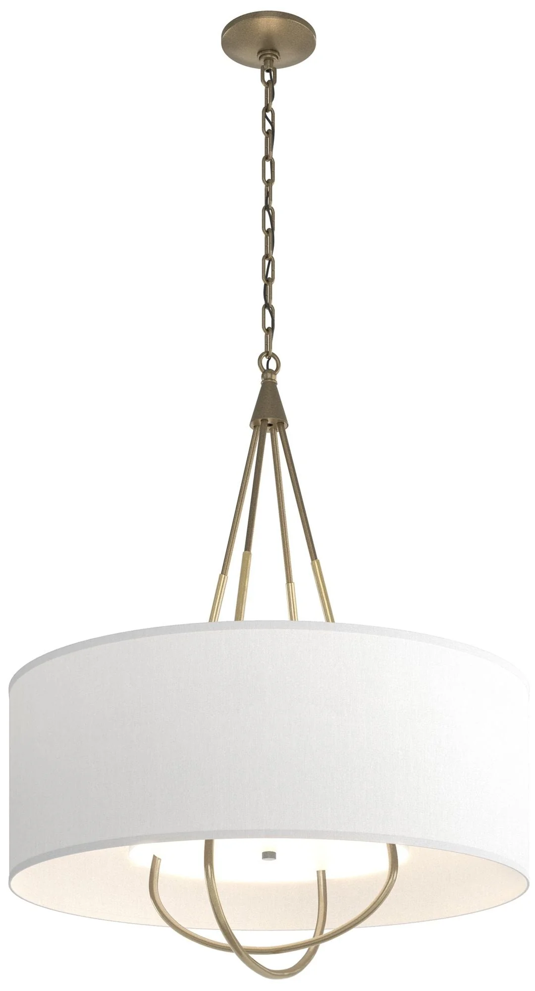 Loop Pendant - Gold - Modern Brass - Anna Shade - Image 1