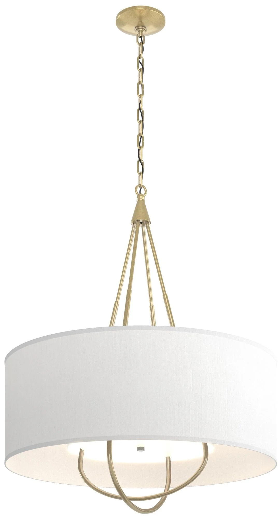 Loop Pendant - Modern Brass - Modern Brass - Anna Shade - Image 1