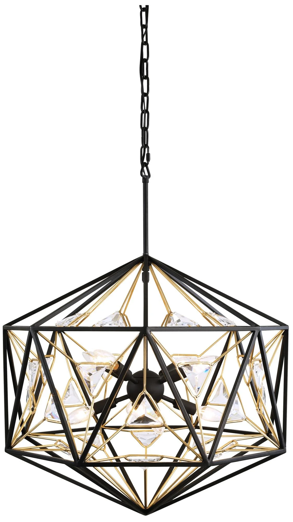 Marcia 8-Lt Orb Pendant - Image 1