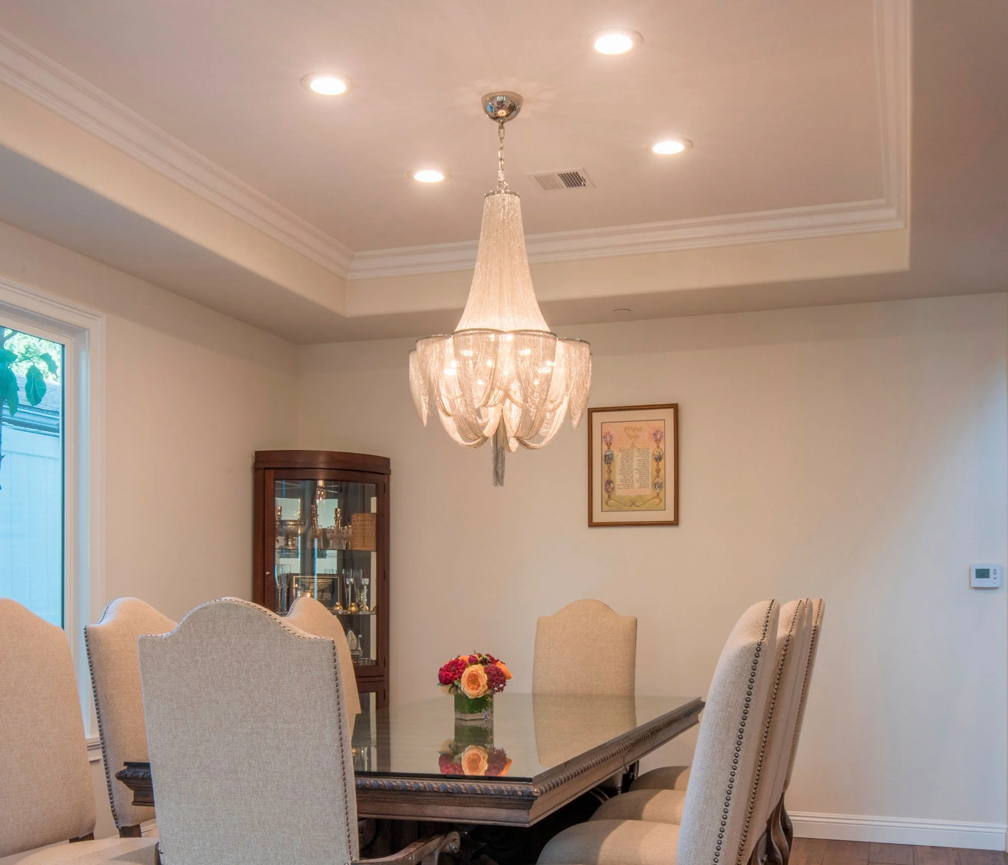 Maxim Chantilly 34" Wide Nickel Jewelry Chain Chandelier - Image 2