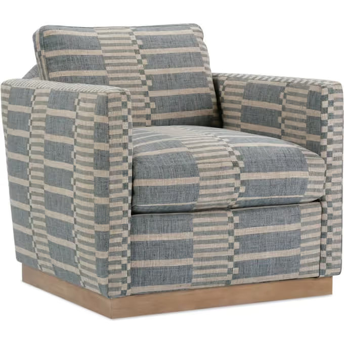 Rowe Furniture Allie Swivel Chair ~ Available To Custom Order In All Fabrics - Image 3