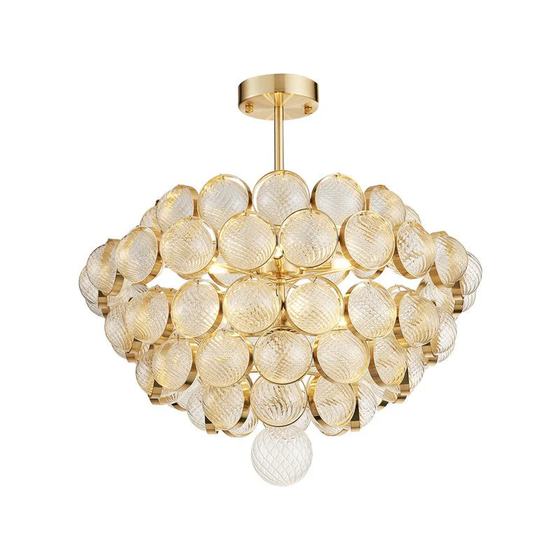 Postmodern style beautiful crystal 8 lights chandelier - Image 1