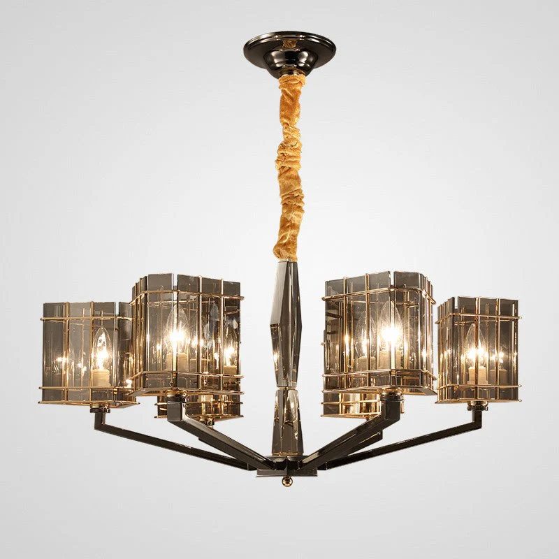 Postmodern American style design 6 lights beautiful chandelier - Image 1