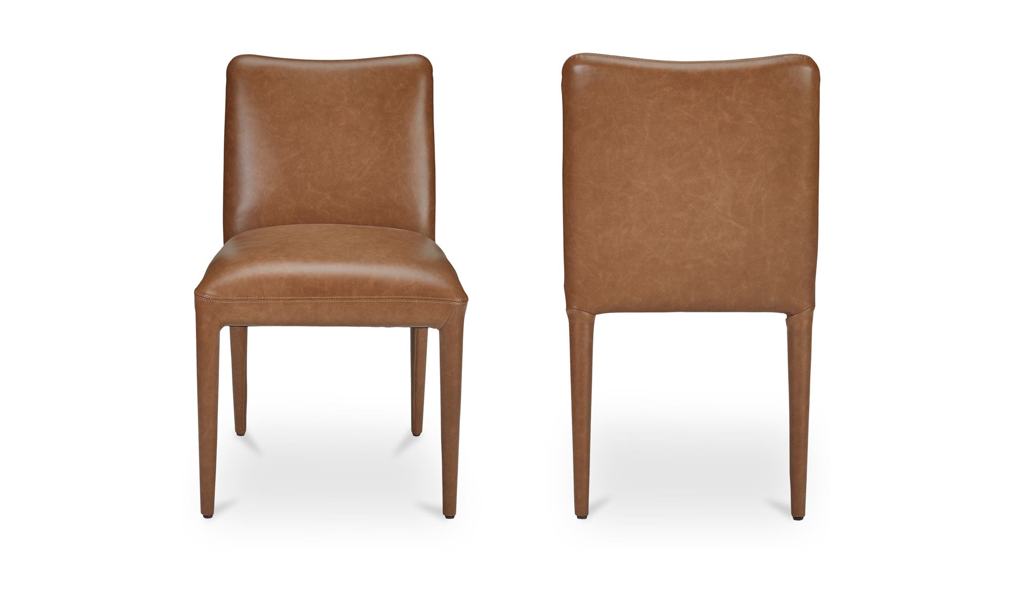 Moe's Home Calla Dining Chair Brown - Set Of Two - Image 3
