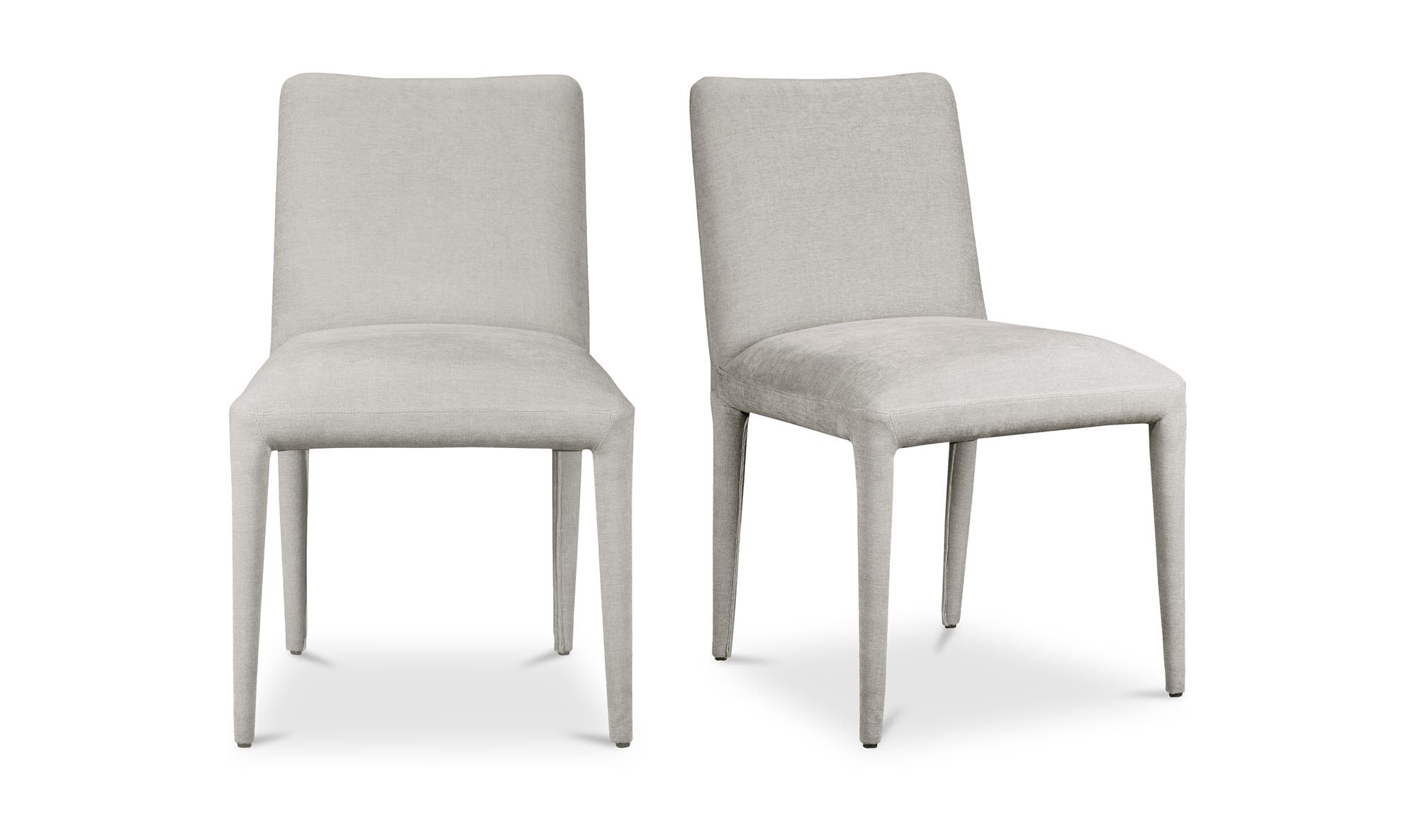 Moe’s Home Calla Dining Chair Light Grey – Set Of Two