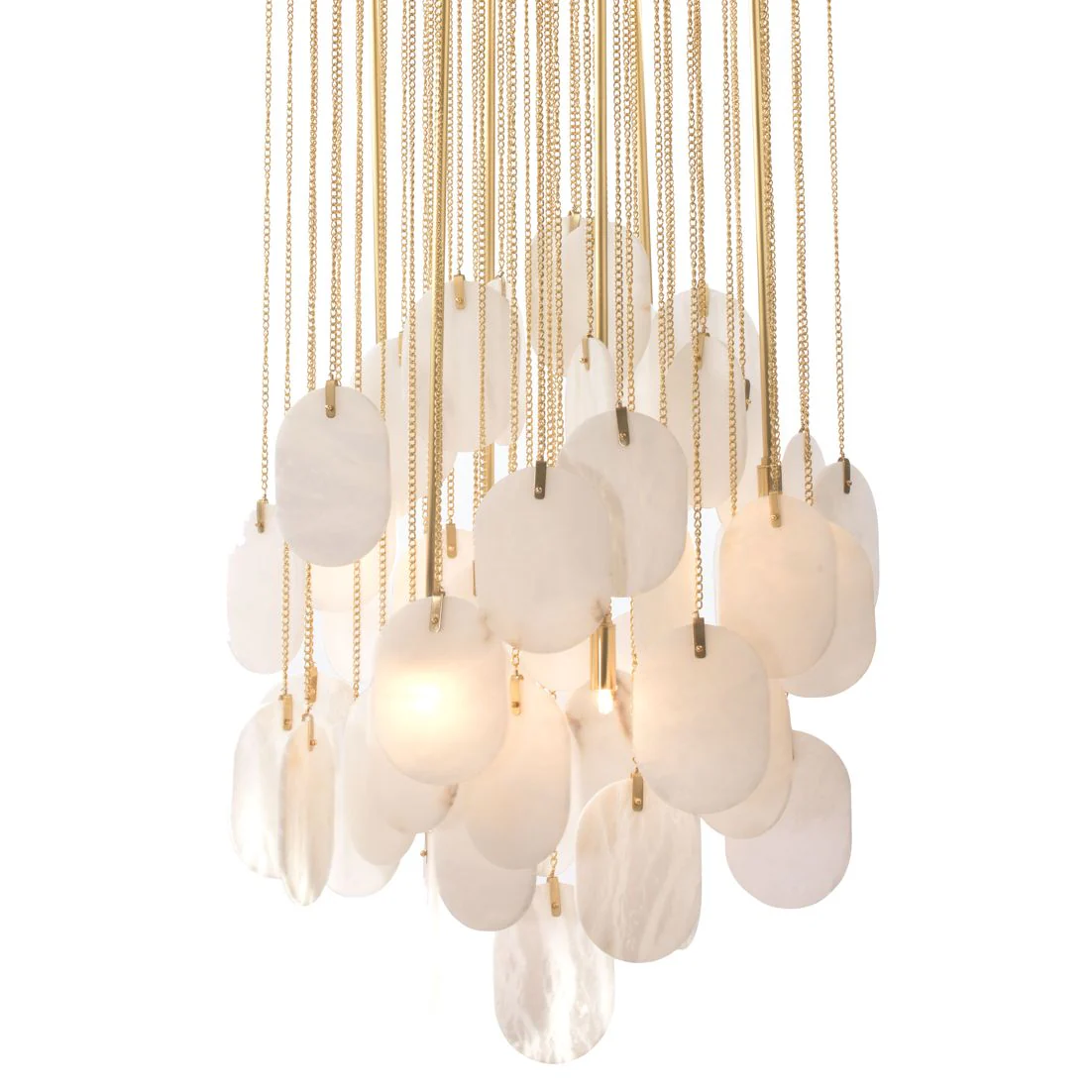 Metropolitan Constaledo 6-Light 27.5-in Brass Pan Pendant - Image 2