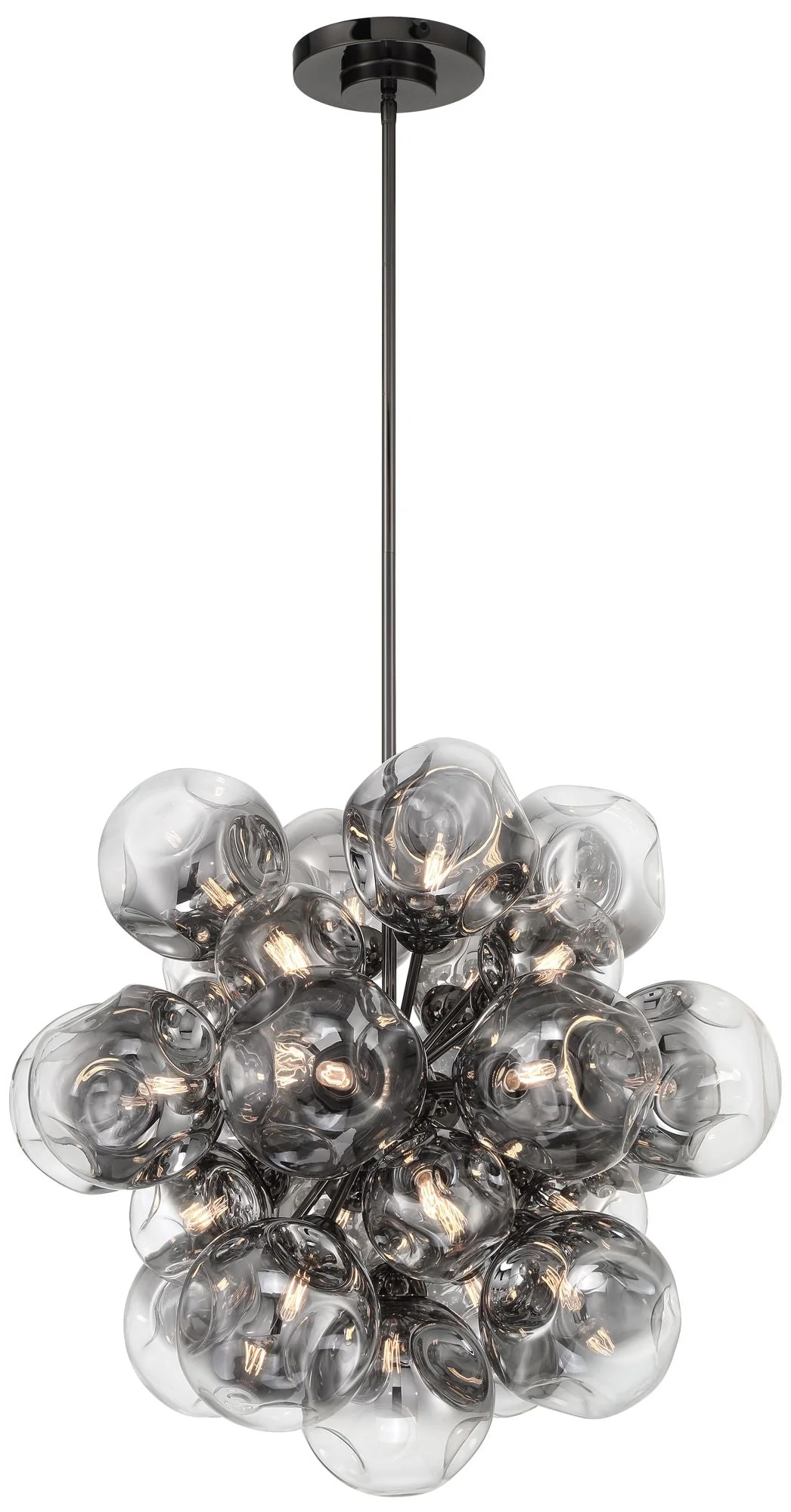 Metropolitan Neveh 25-Light 31.75-in Gun Metal Pendant - Image 1