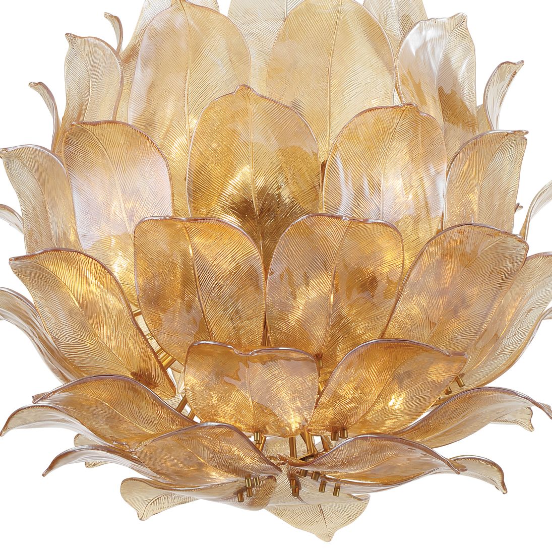 Metropolitan Orchid 24 Light 35.5-in Legacy Brass Indoor Pendant - Image 2