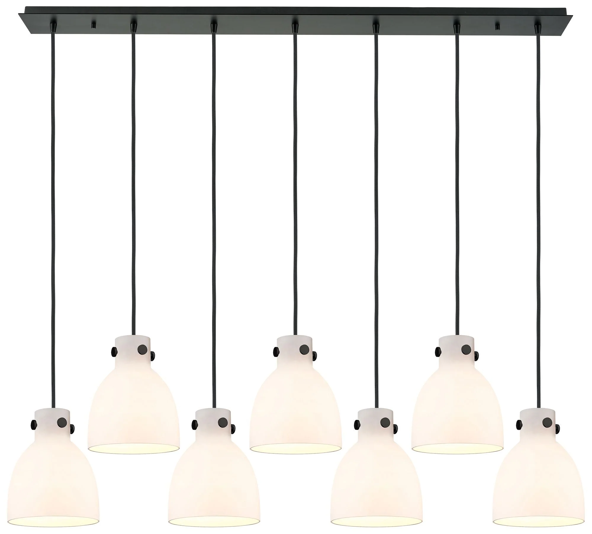 Milan 23.63" Wide 12 Light Polished Nickel Multi Pendant With Clear Sh - Image 1