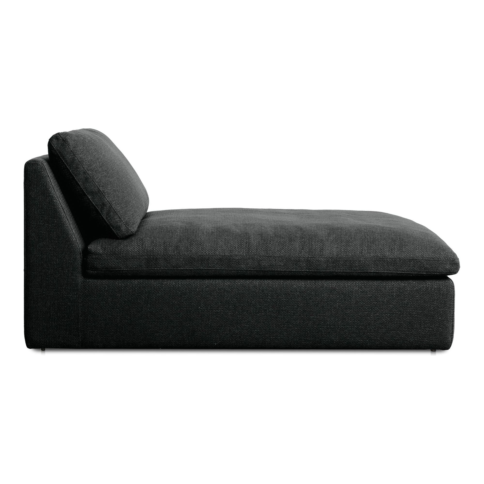 Moe’s Home Collection Miles Charcoal Outdoor Chaise - Image 3