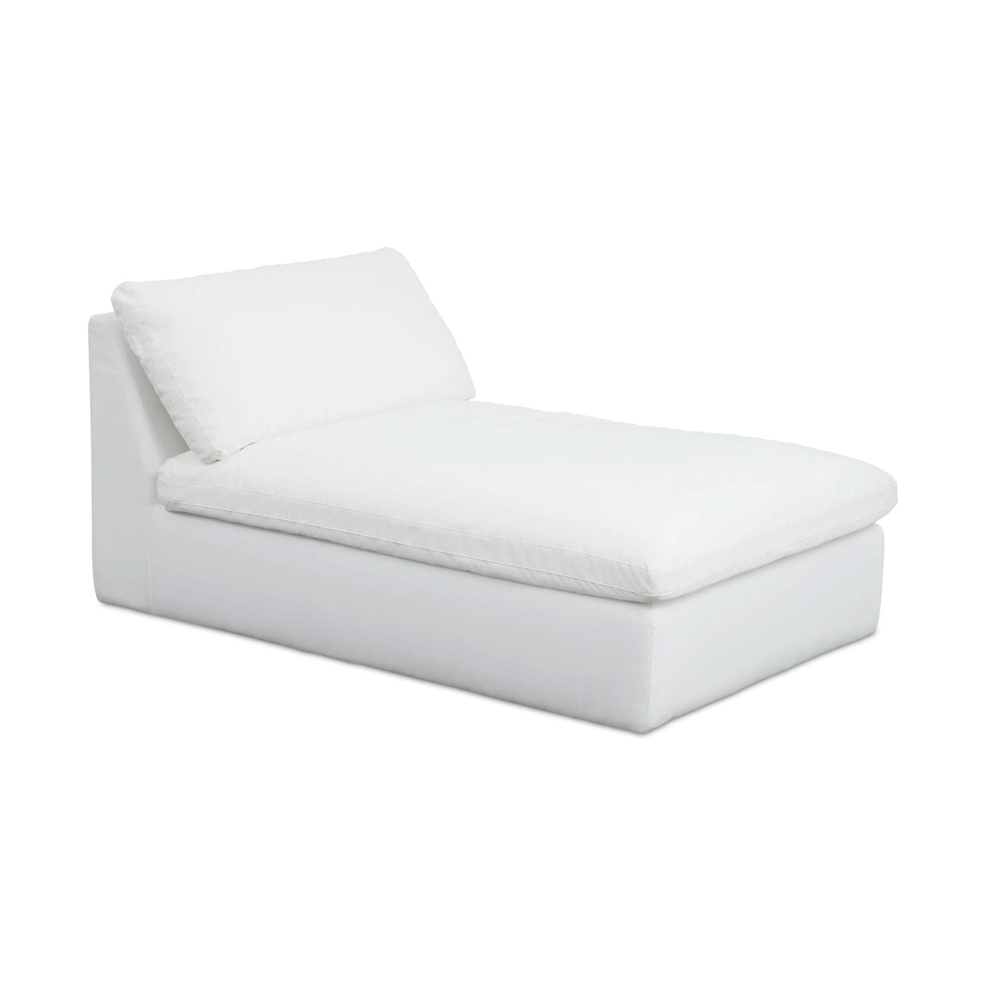 Moe’s Home Collection Miles White Outdoor Chaise