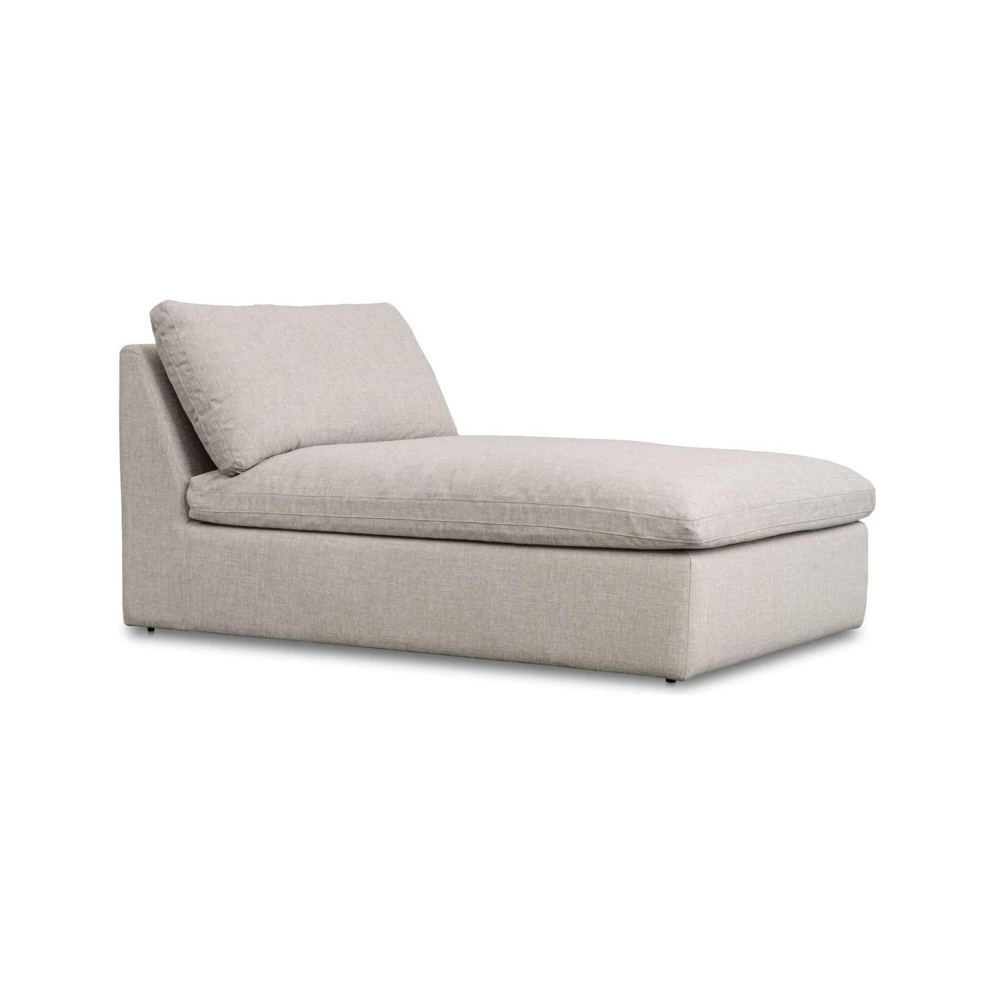 Moe’s Home Collection Miles Light Grey Outdoor Chaise