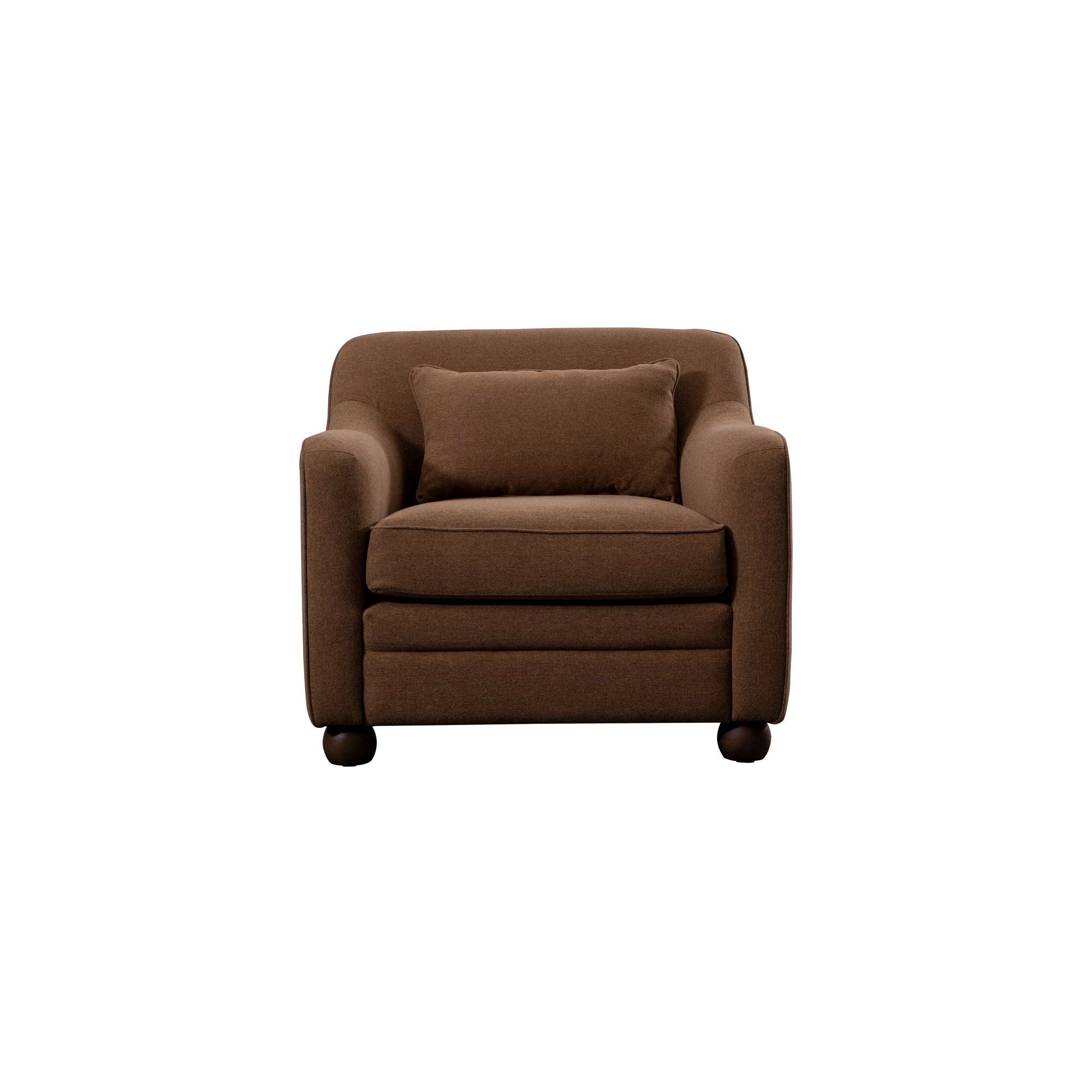 Moe’s Home Collection Amira Rust Accent Chair