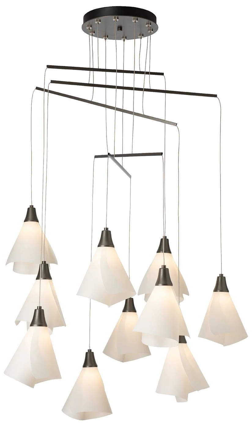 Mobius 10-Light 39.2" Wide Dark Smoke Mobile Pendant - Image 1