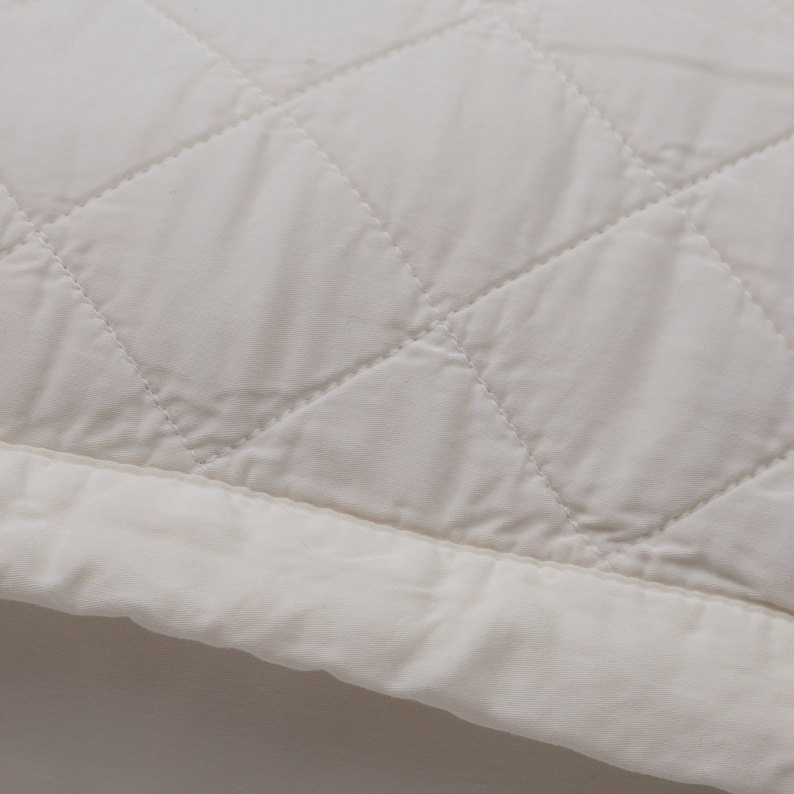 Pom Pom at Home Monaco Ivory Bamboo Sateen Coverlet and Shams ~ Available in Twin, Queen and King Sizes - Image 2