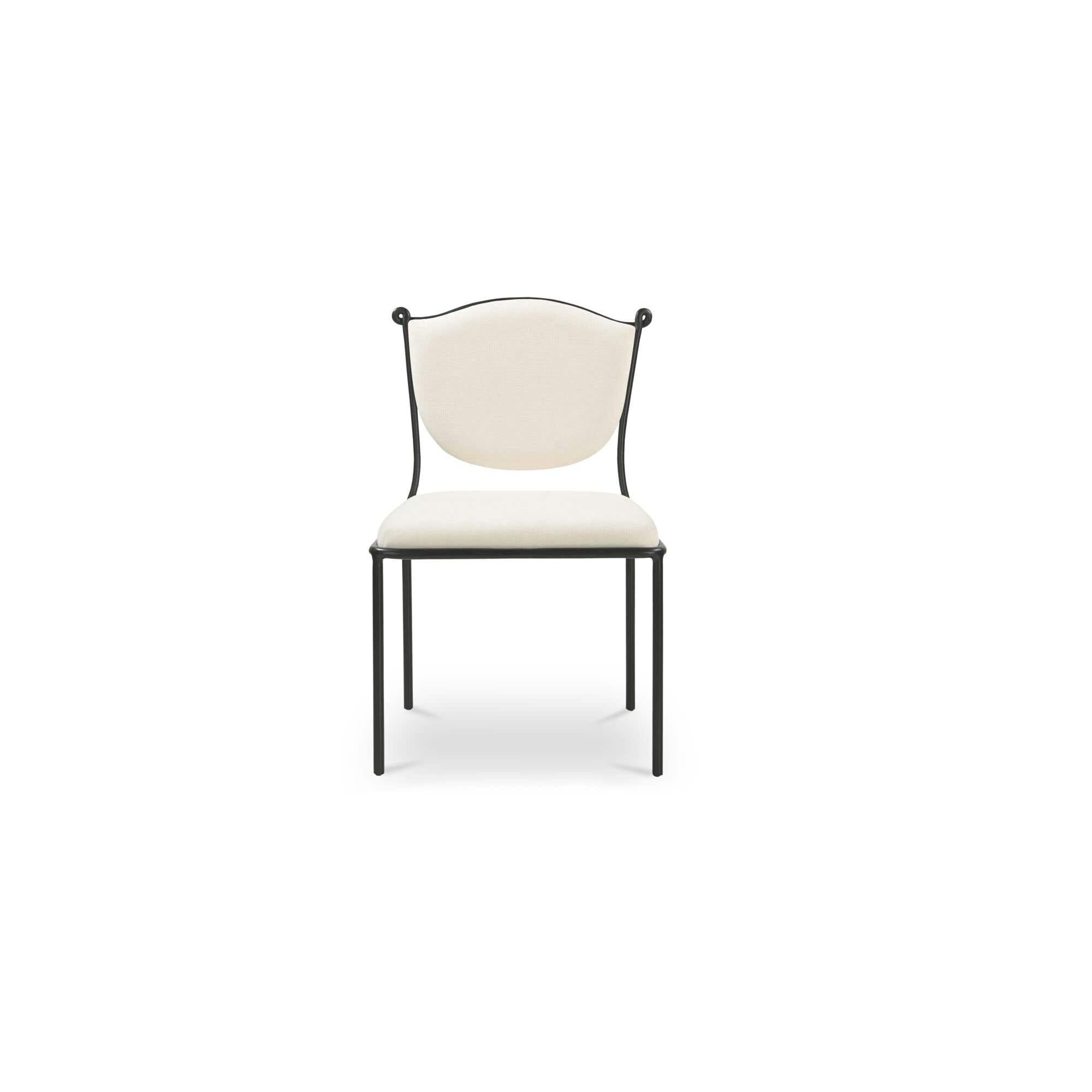 Moe's Home Ferris Dining Chair Cream - Image 1