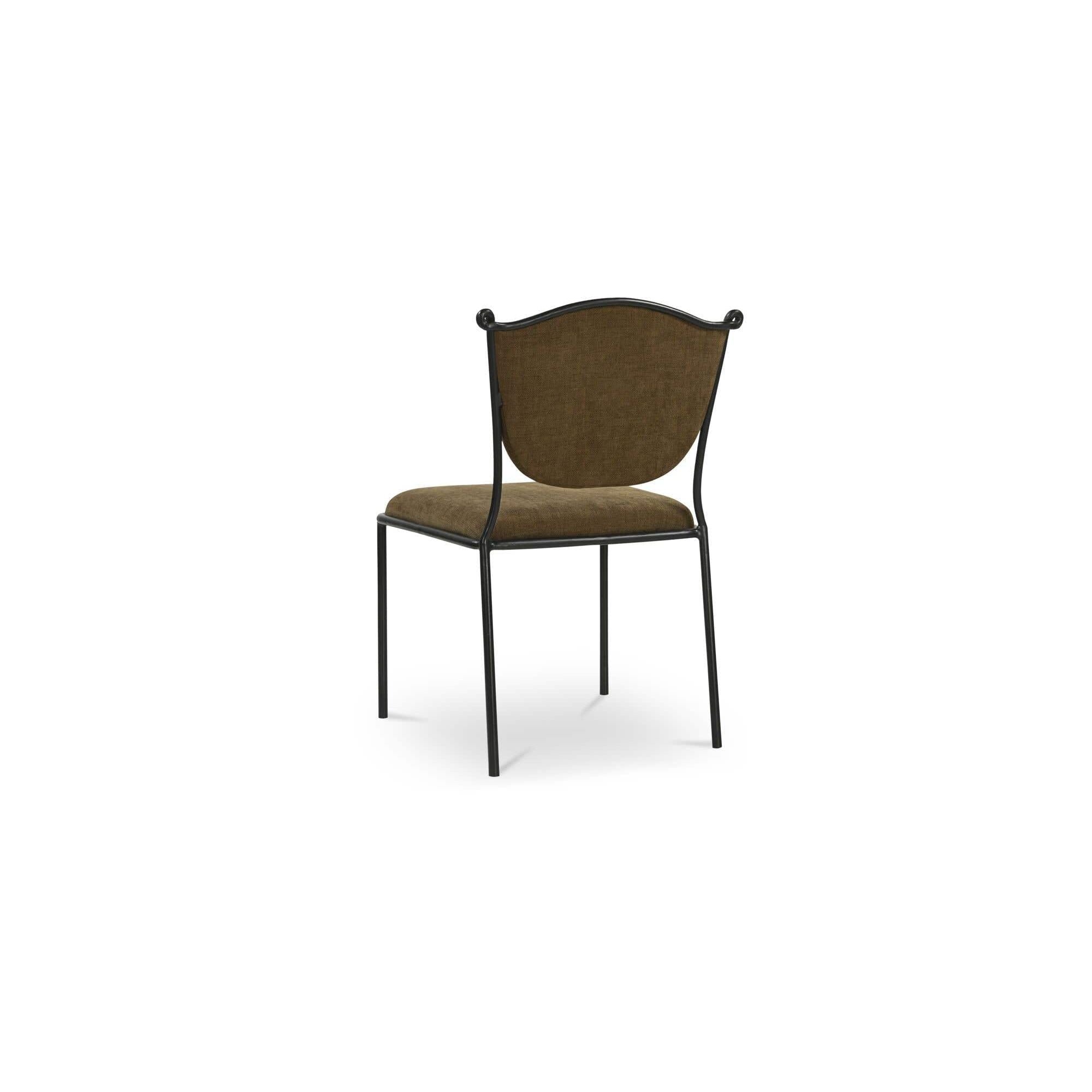 Moe's Home Ferris Dining Chair Green - Image 3