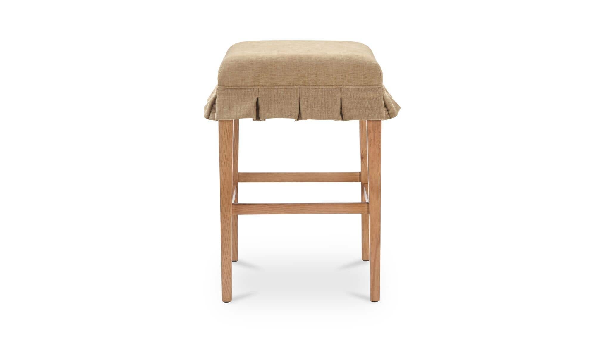 Moe's Home Anna Counter Stool Light Brown - Image 1