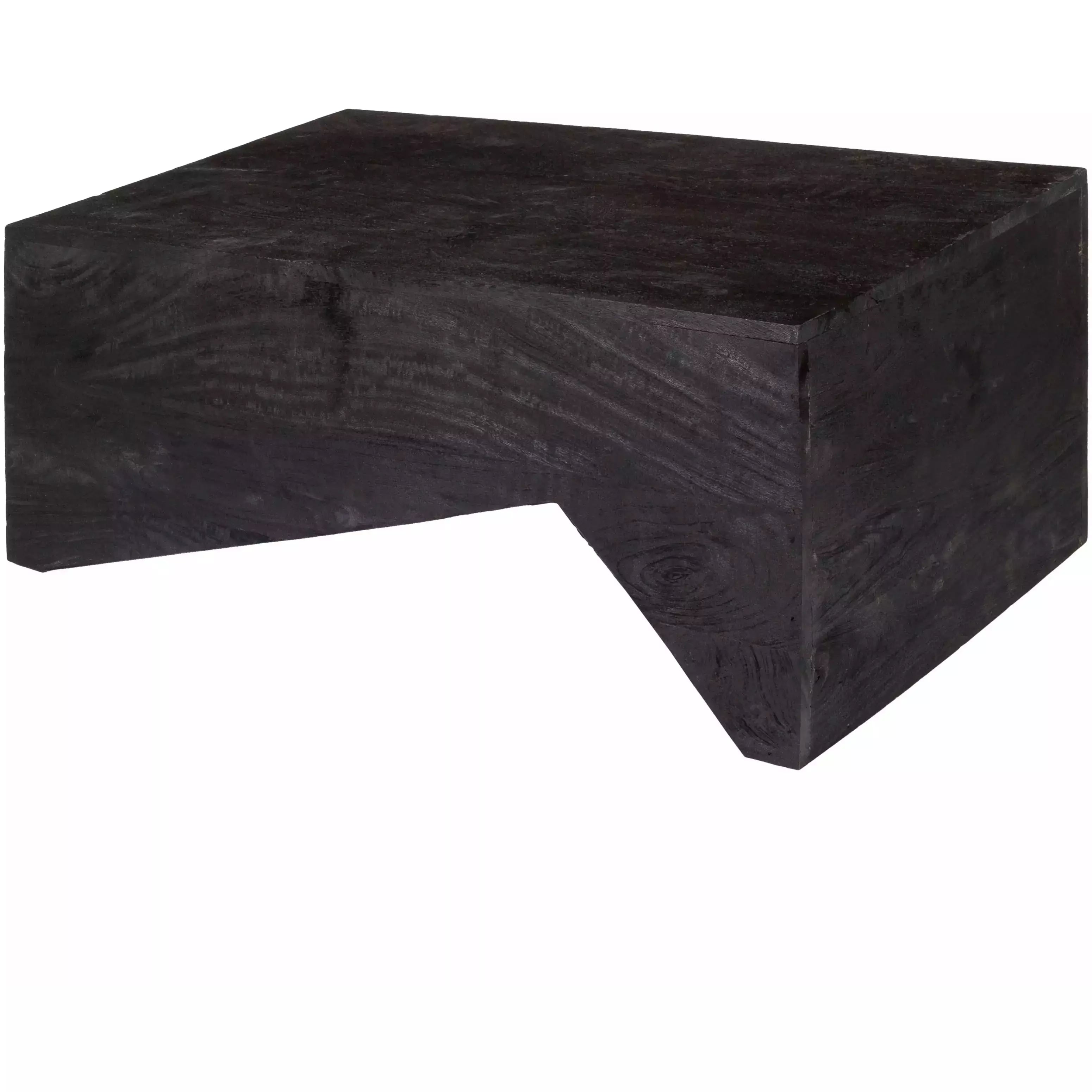 Surya Neemrana Modern Black Wood Coffee Table NEE-002 - Image 2