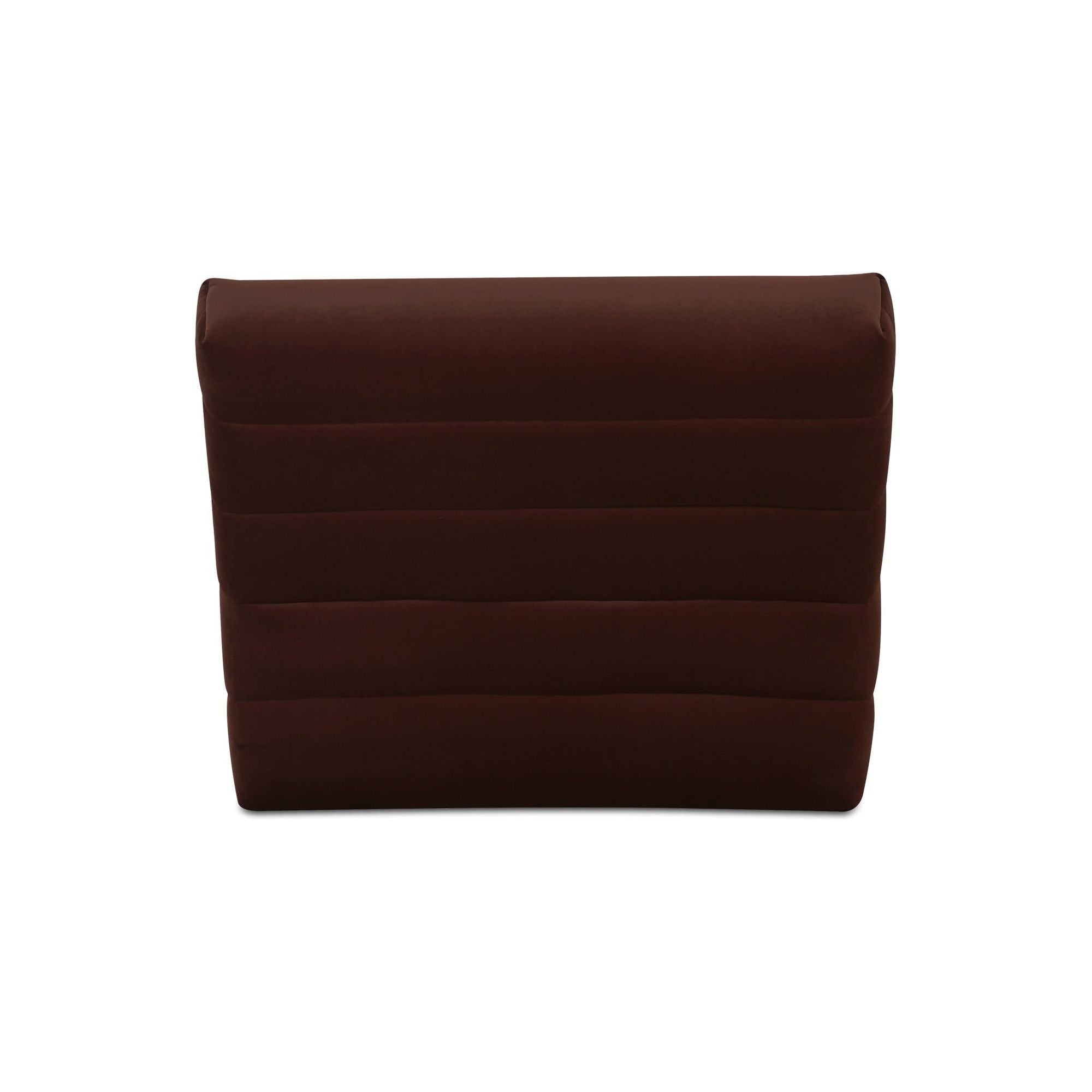 Moe’s Home Collection Verity Warm Brown Velvet Chaise - Image 3