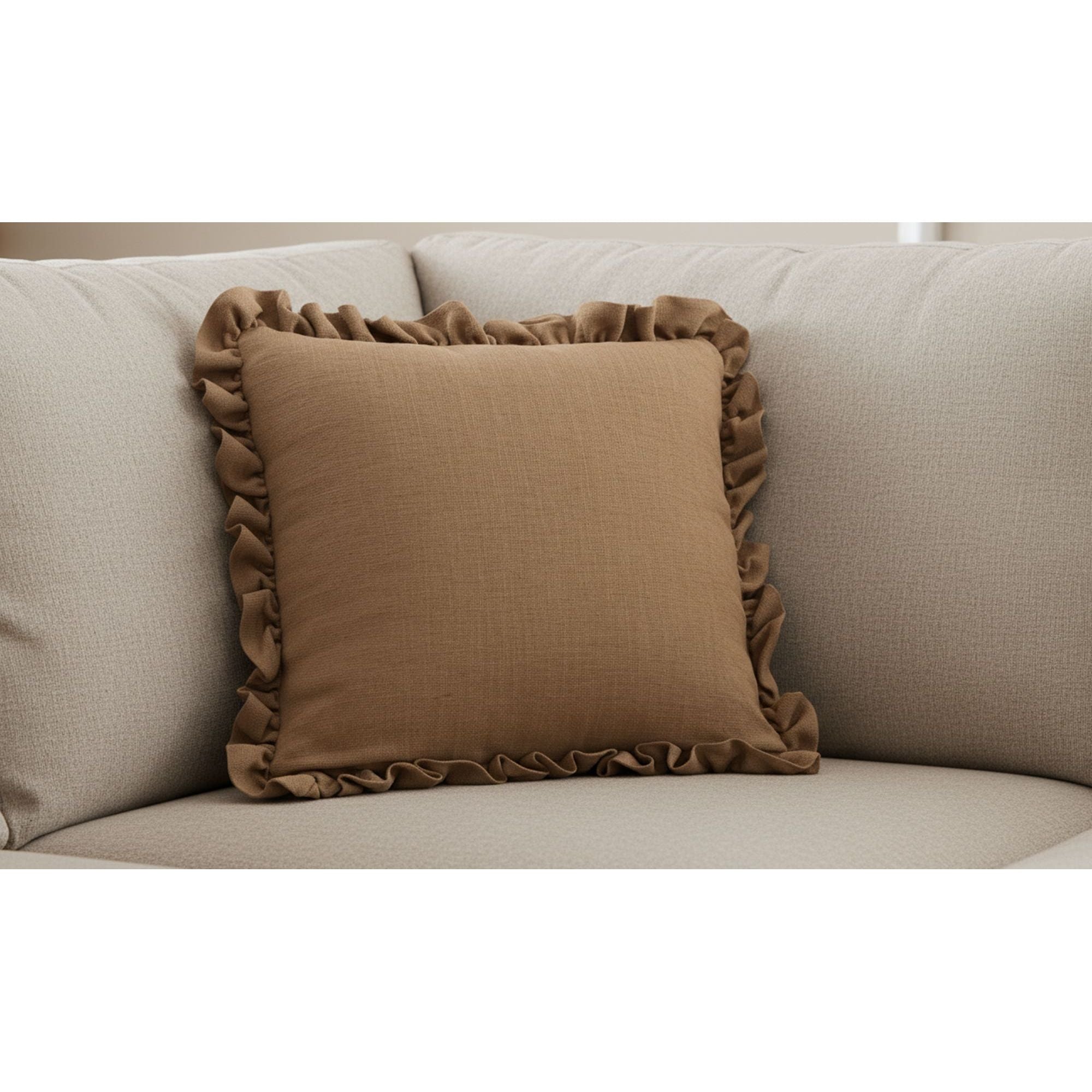 Moe's Home Betty 20 Inch Cushion Ginger - Image 2