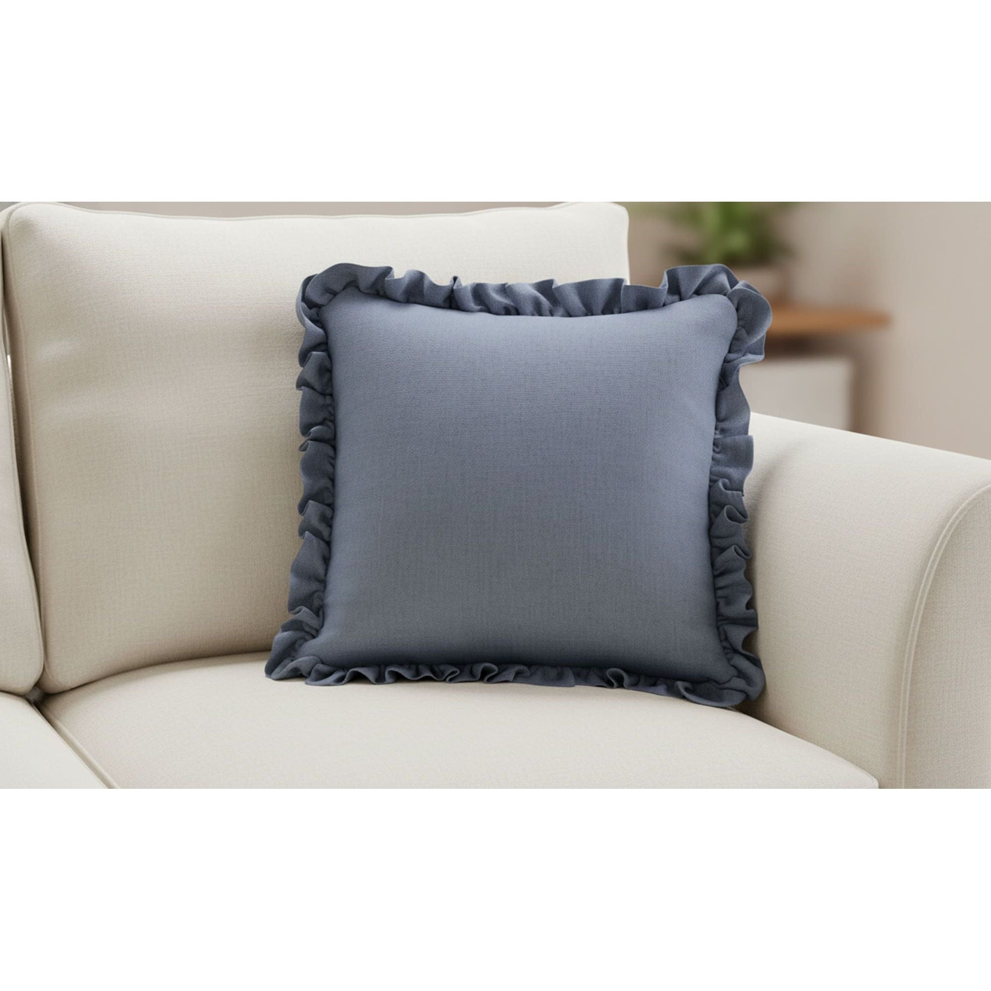 Moe's Home Betty 20 Inch Cushion Blue - Image 2
