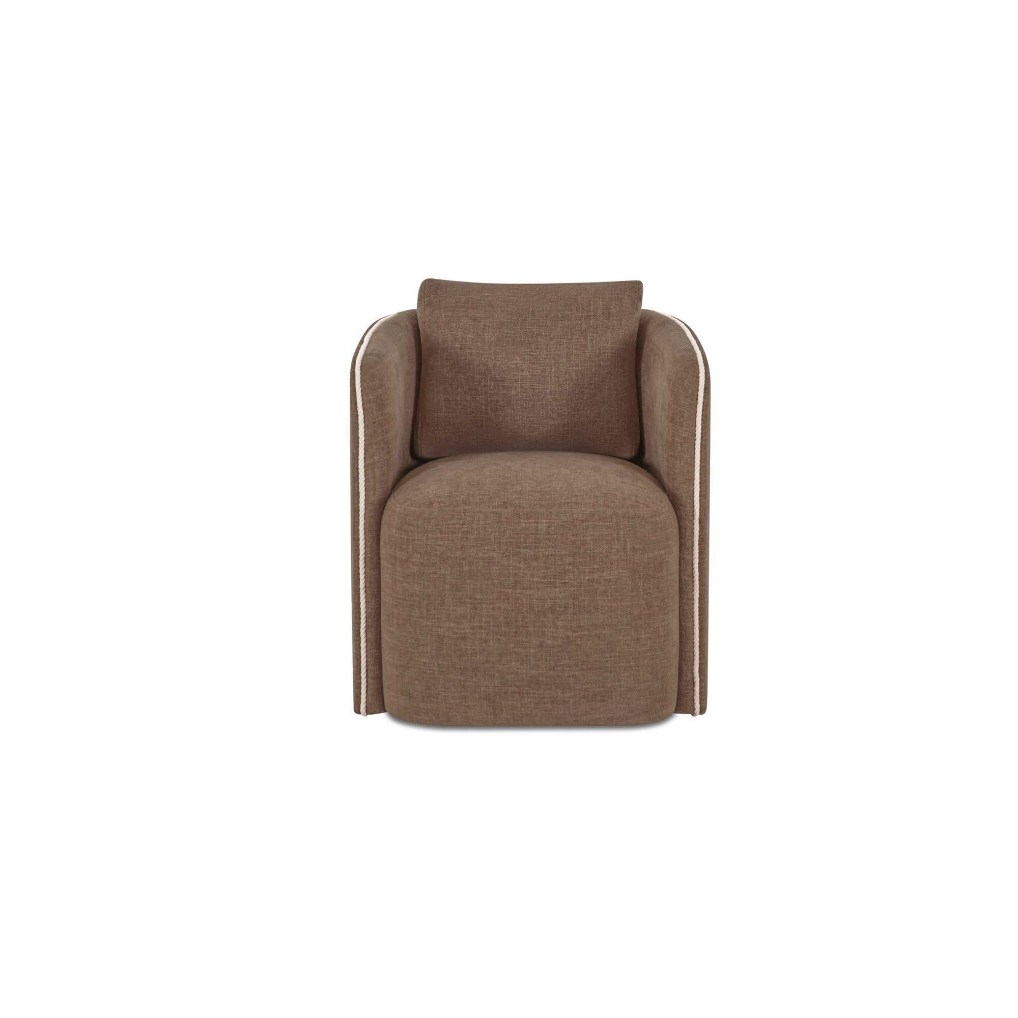 Moe's Home Cecil Dining Chair Dark Brown - Image 1