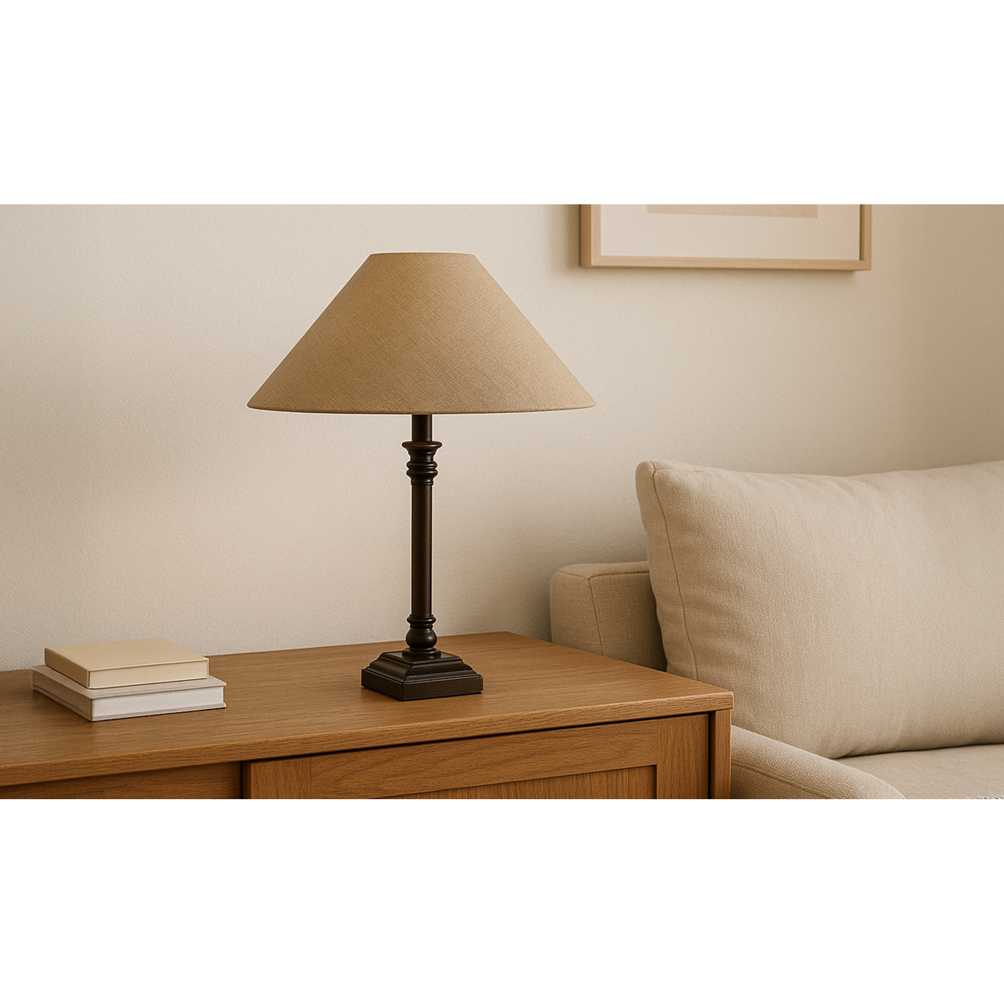 Moe's Home Mayfair Table Lamp Brown - Image 2