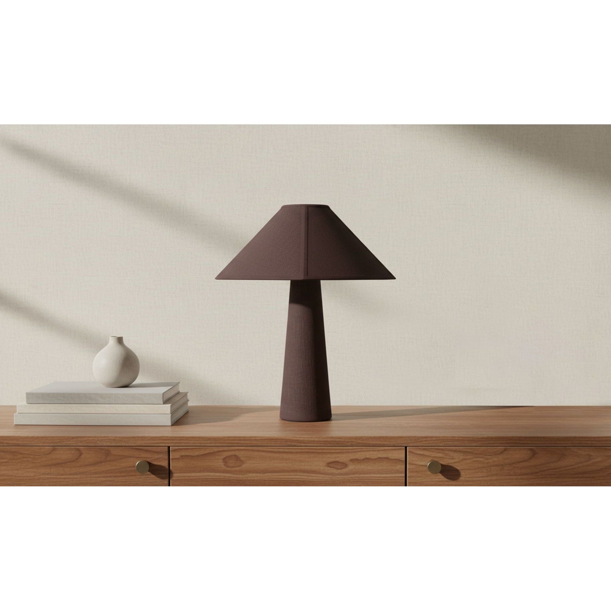 Moe's Home Gigi Table Lamp Dark Brown - Image 2