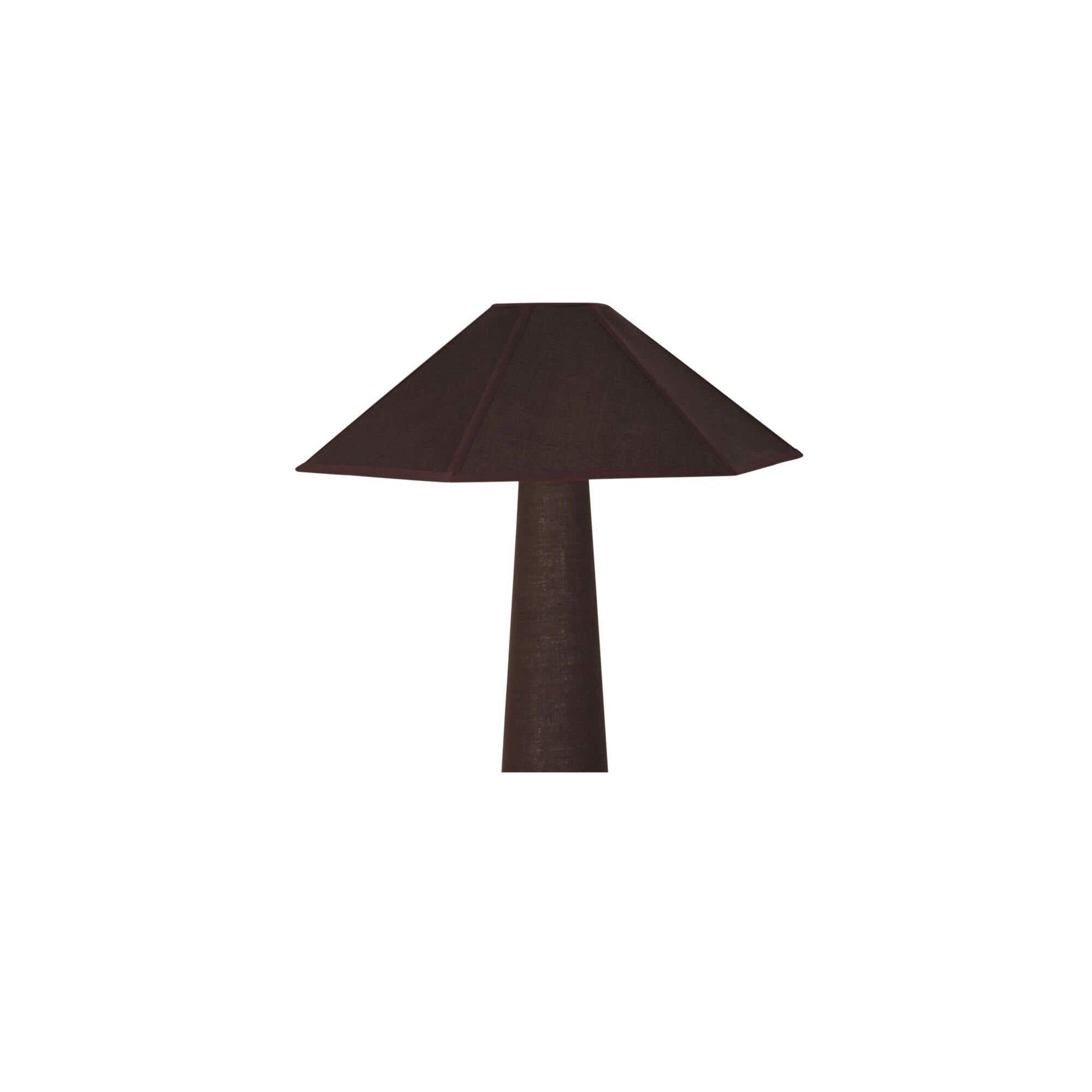 Moe's Home Gigi Floor Lamp Dark Brown Floor Lamp - Image 3