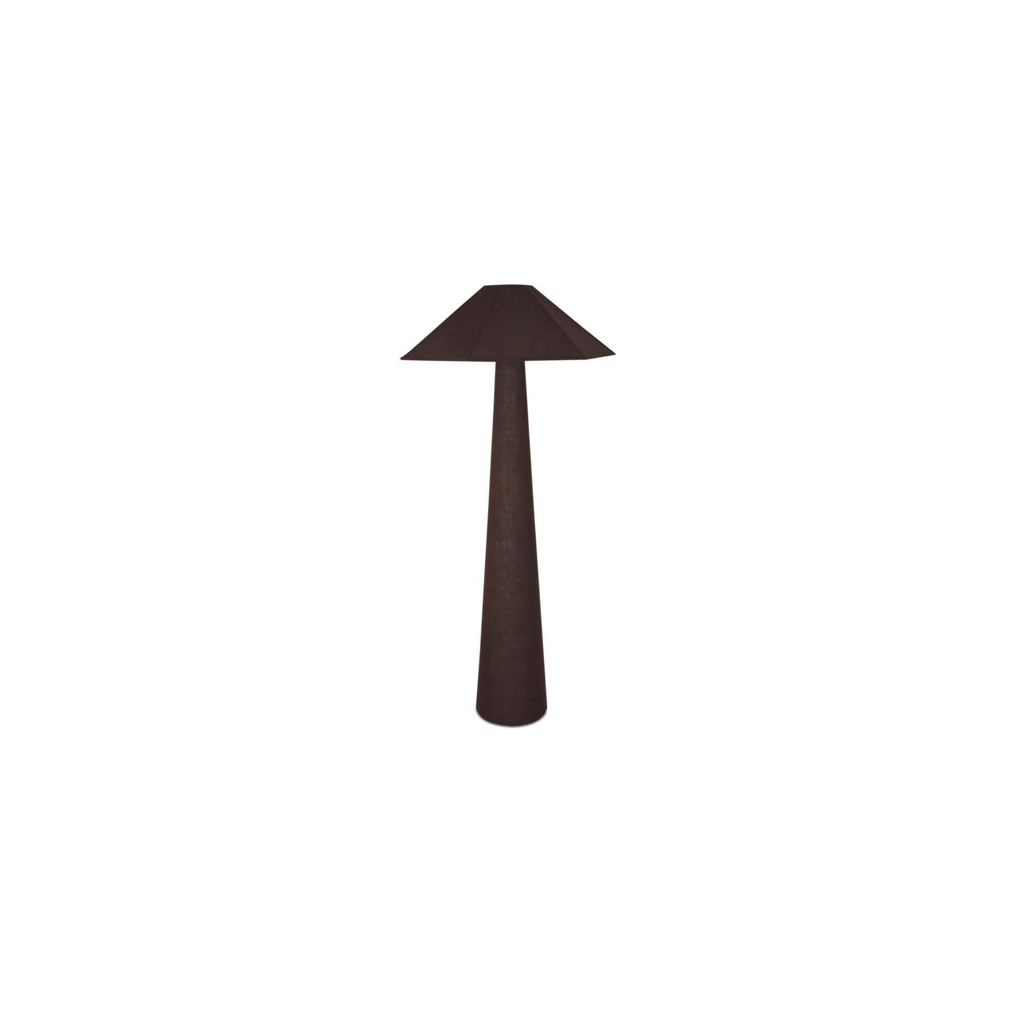 Moe’s Home Gigi Floor Lamp Dark Brown Floor Lamp