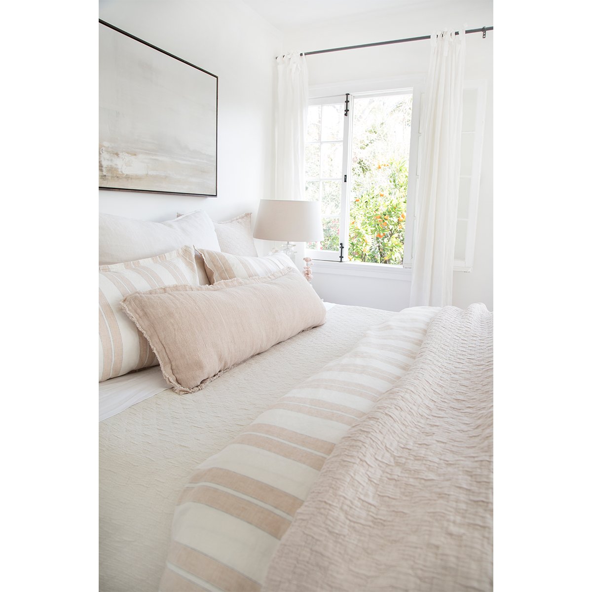 Pom Pom at Home Ojai Blush Matelasse Coverlet and Pillow Shams ~ Available in Twin, Queen and King Sizes - Image 3