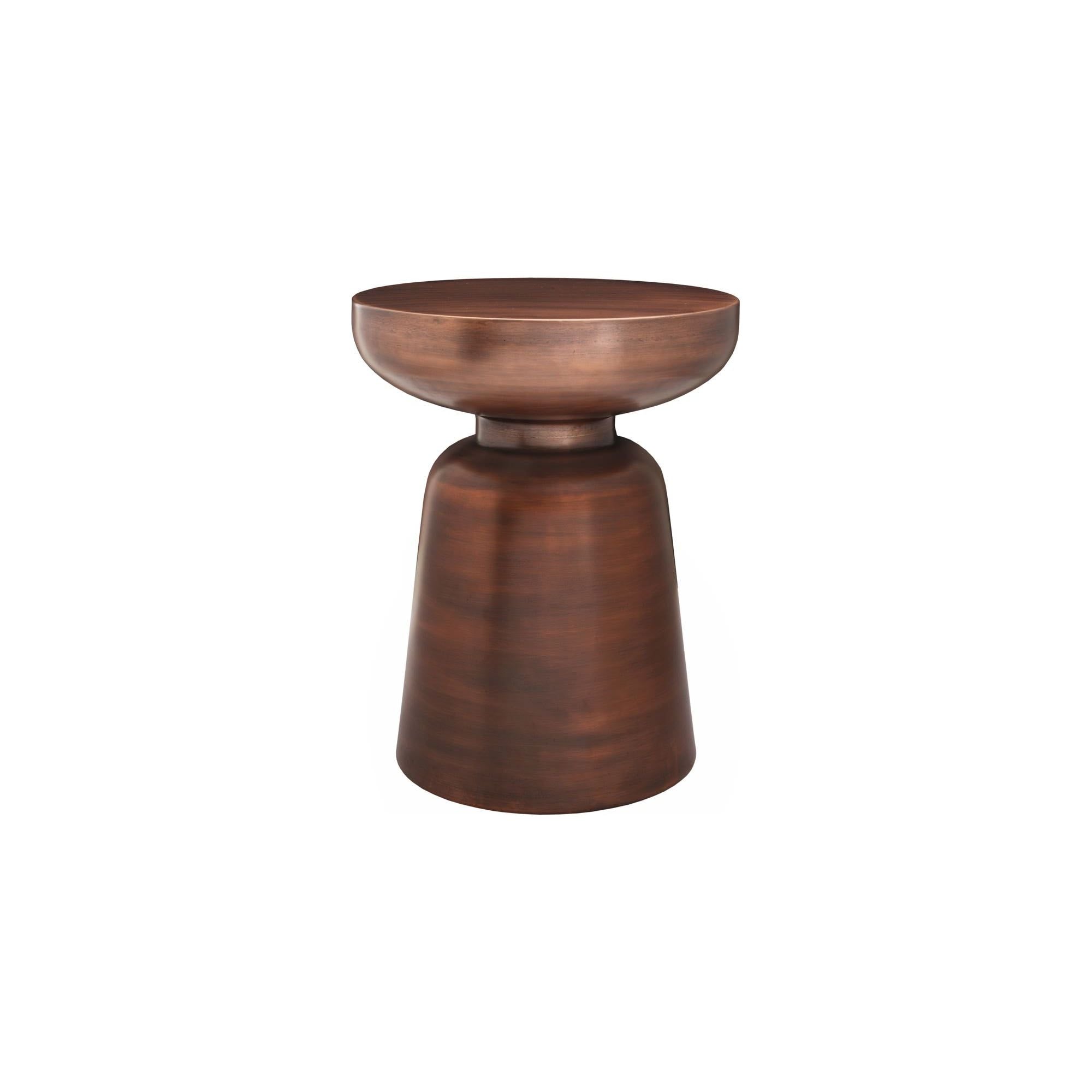Moe’s Home Collection Arthur Antique Copper Accent Table