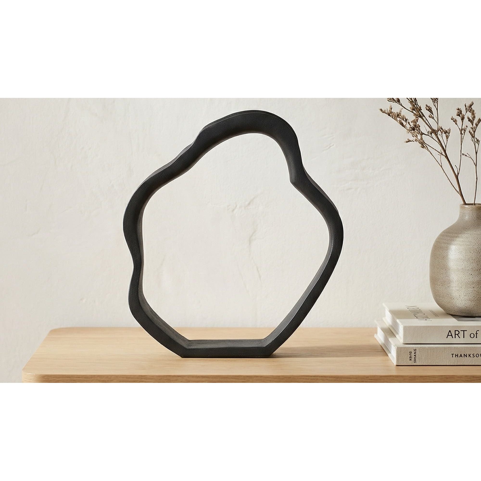 Moe's Home Eminence Tabletop Sculpture Black - Image 2
