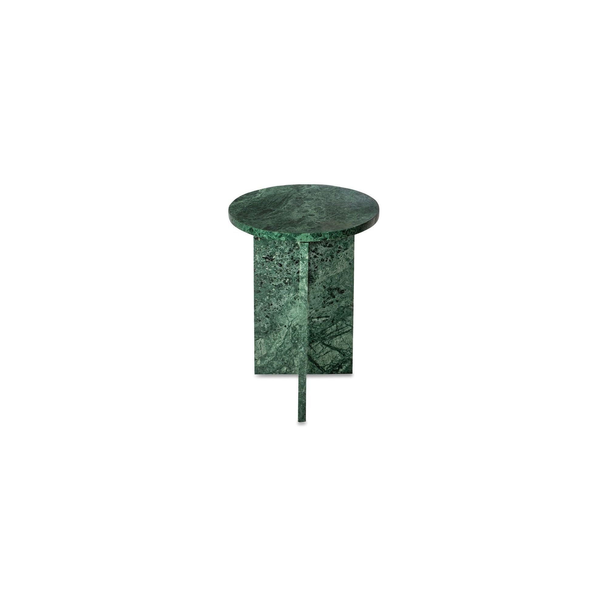 Moe's Home Collection Grace Green Marble Accent Table - Image 1