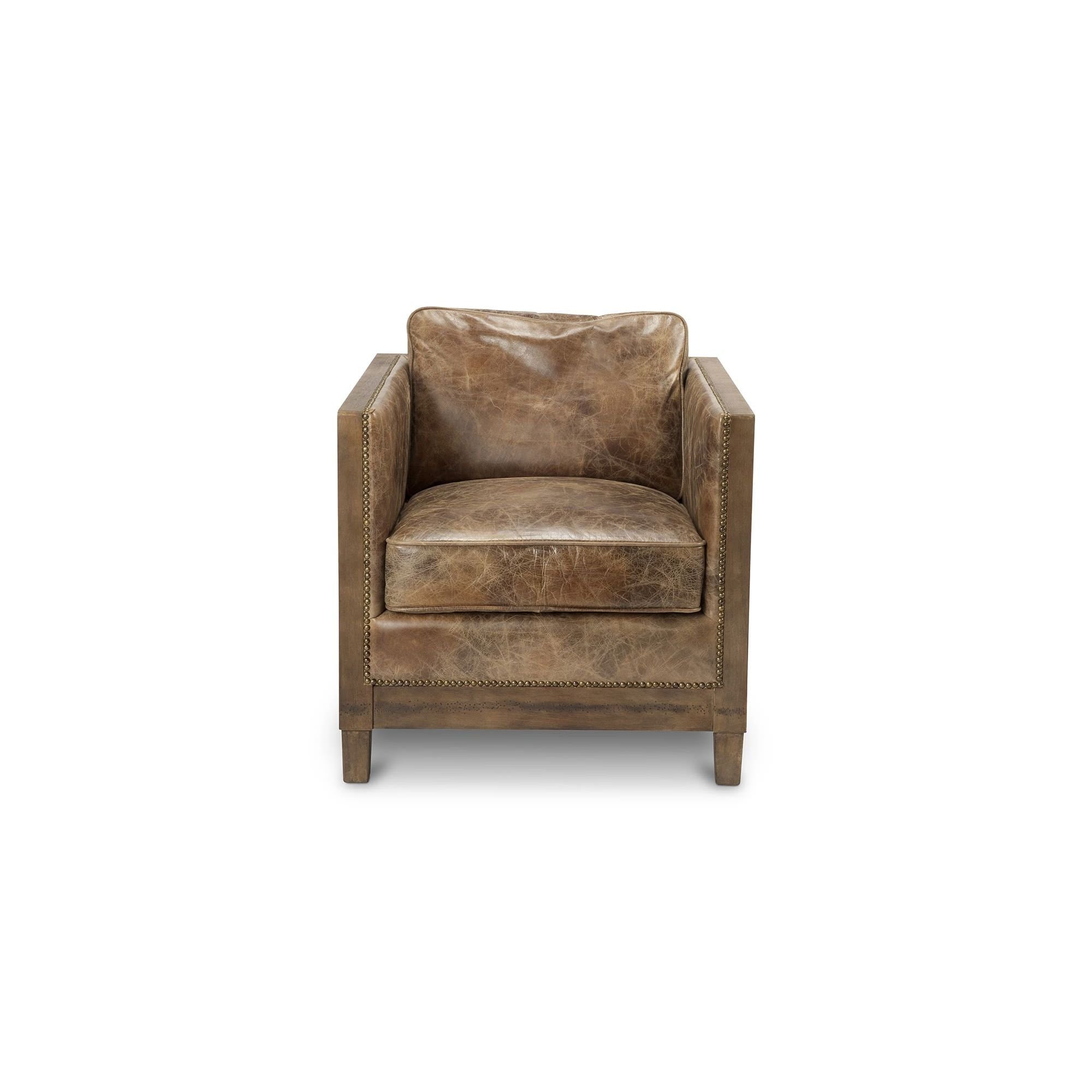 Moe’s Home Collection Darlington Leather Club Chair