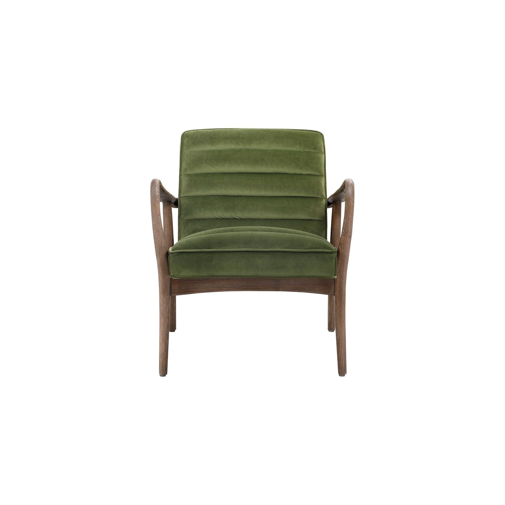 Moe’s Home Collection Anderson Dark Ivy Tufted Armchair