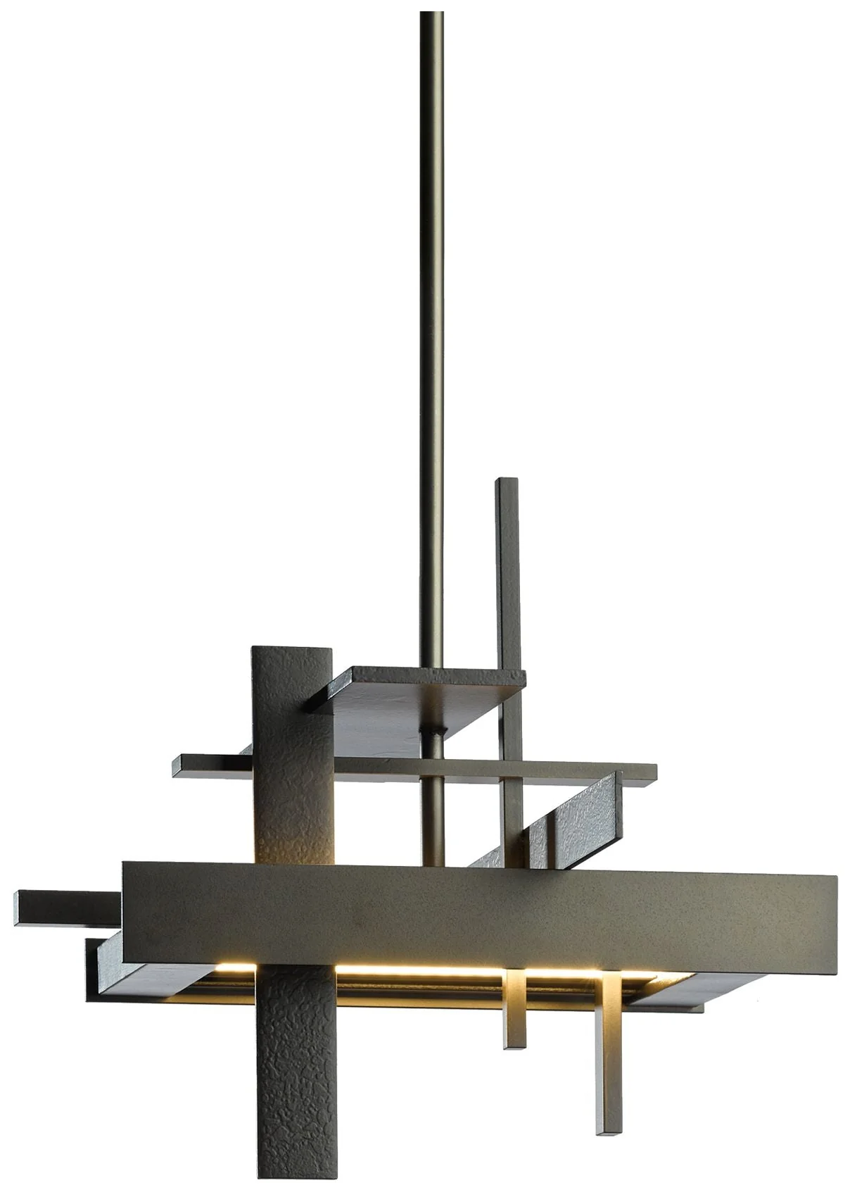 Planar 12.1" Wide Small Dark Smoke LED Pendant - Image 1