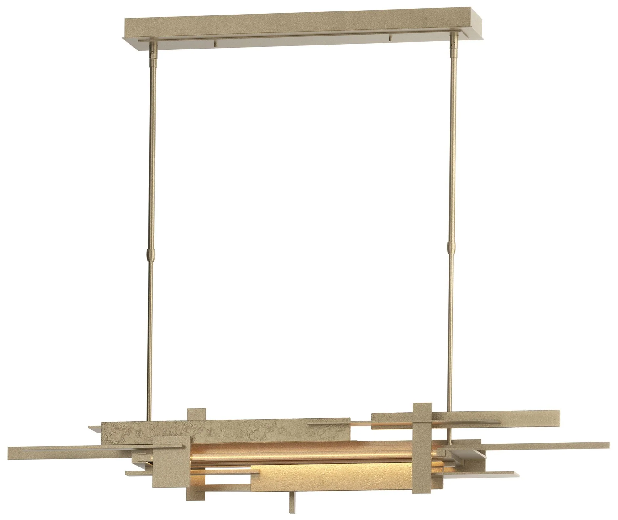 Planar 48.3"W Soft Gold Accented Soft Gold Standard LED Pendant - Image 1
