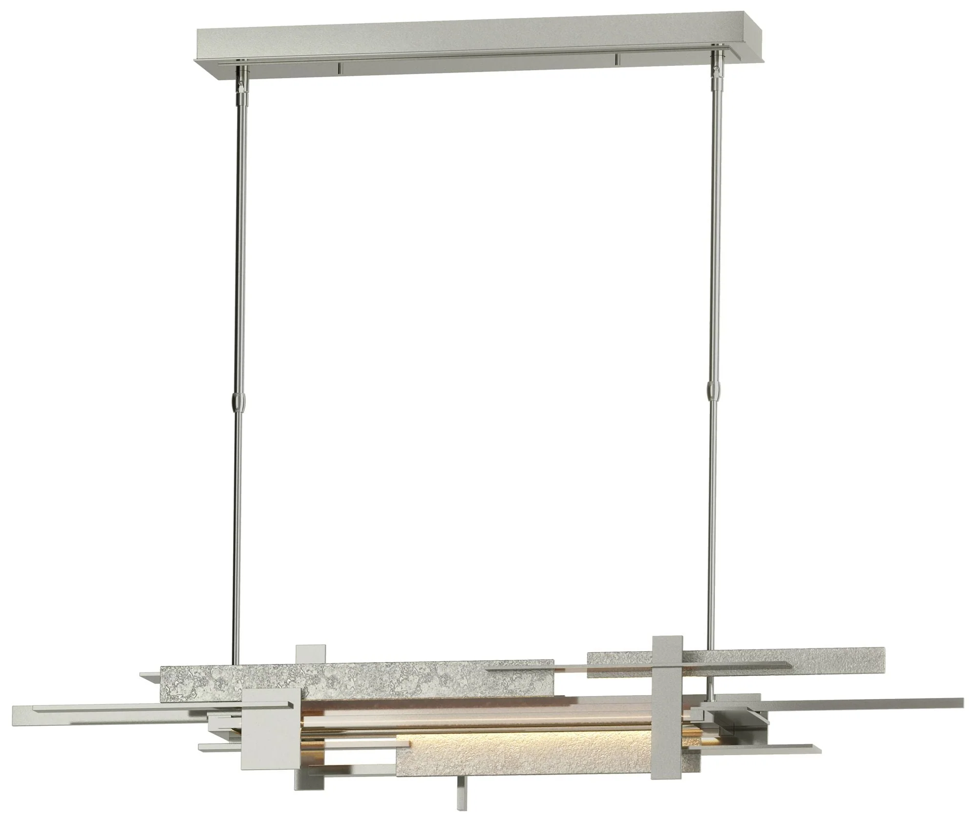 Planar 48.3"W Sterling Accented Sterling Standard LED Pendant - Image 1