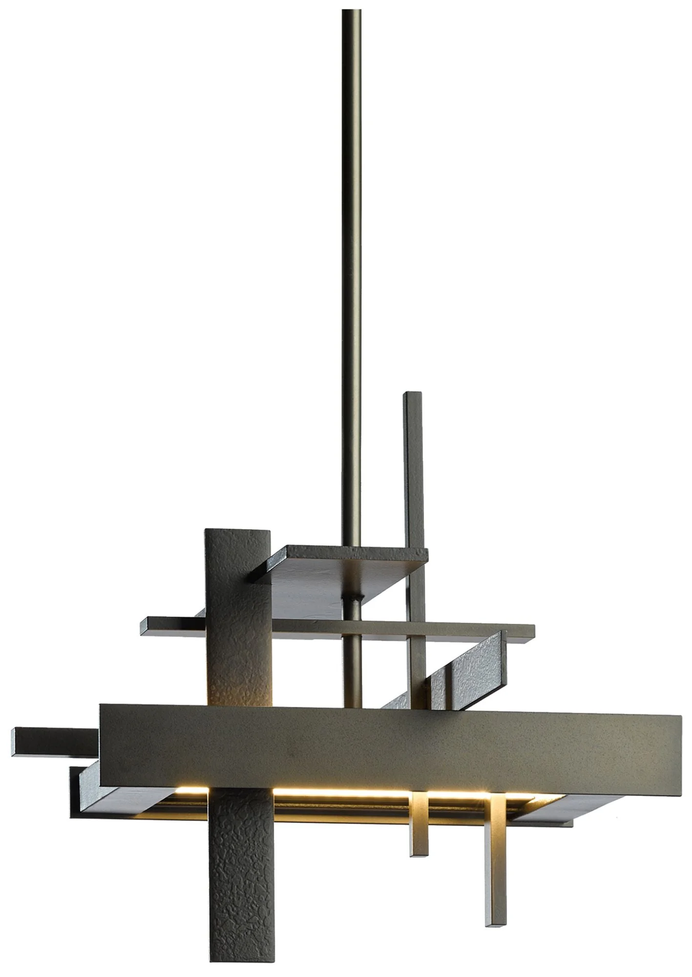 Planar Small LED Pendant - Dark Smoke Finish - Standard Height - Image 1