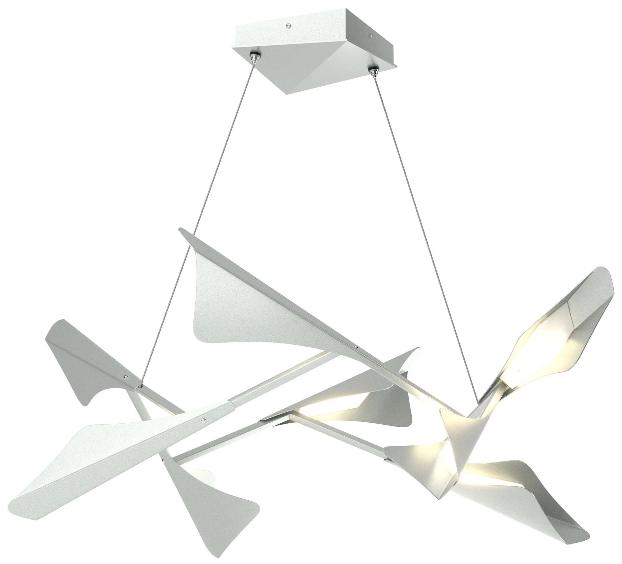 Plume 37.6"W 8-Light  and  Standard LED Pendant - Image 1