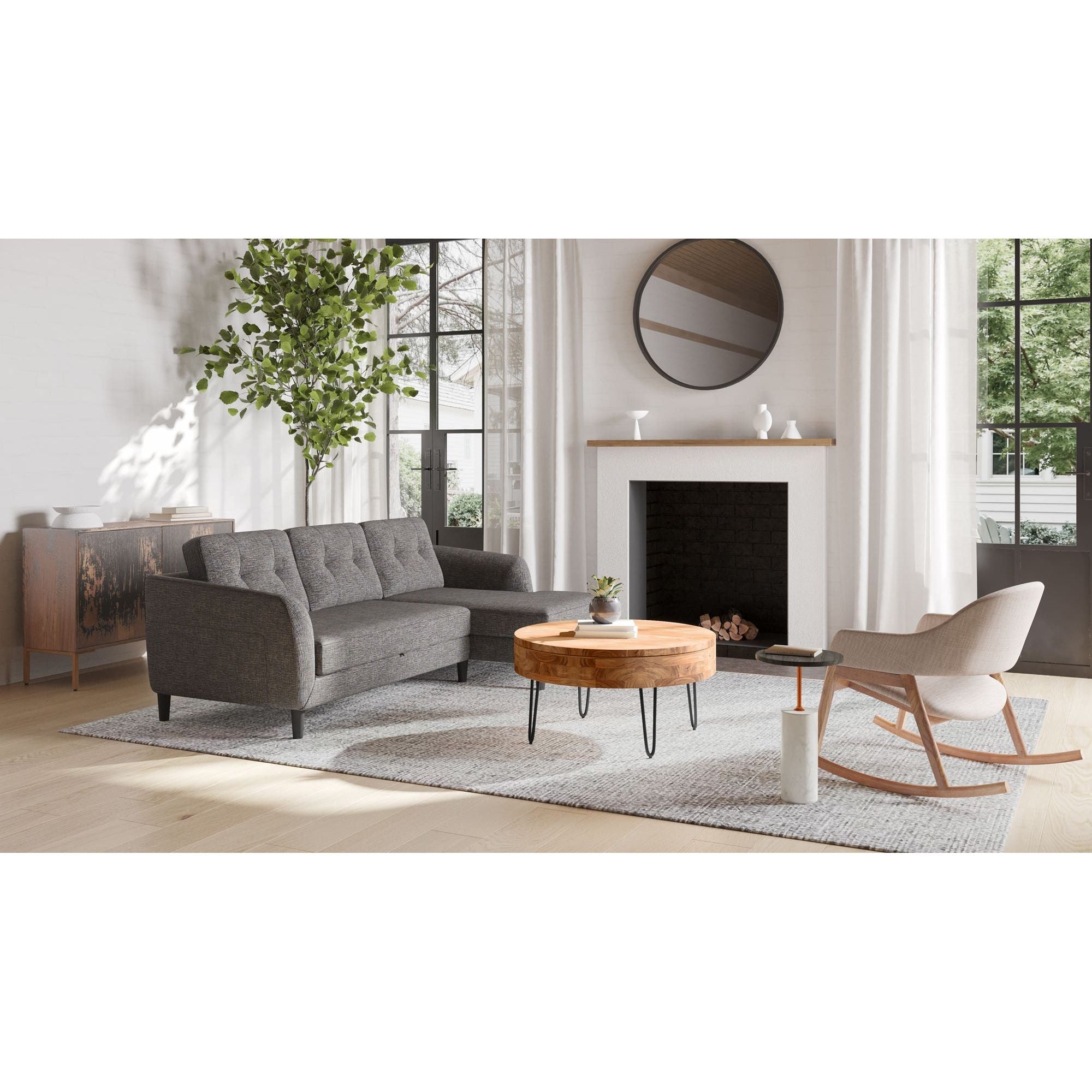 Moe's Home Artists Sideboard Small Black - Image 2