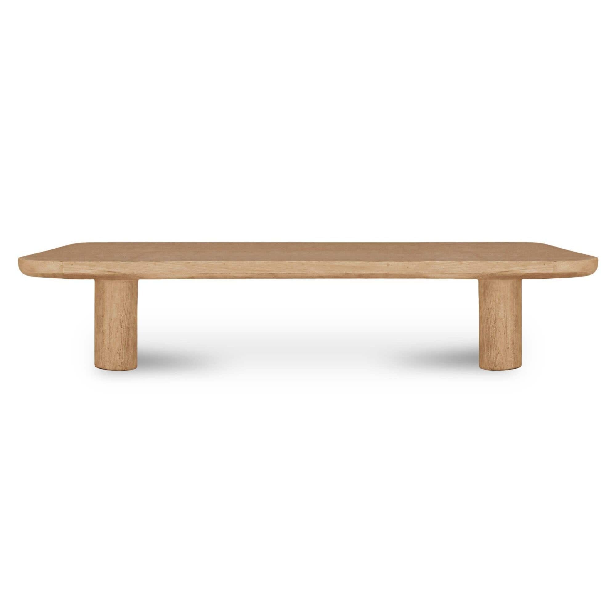 Moe’s Home Anders Dining Bench Small Natural