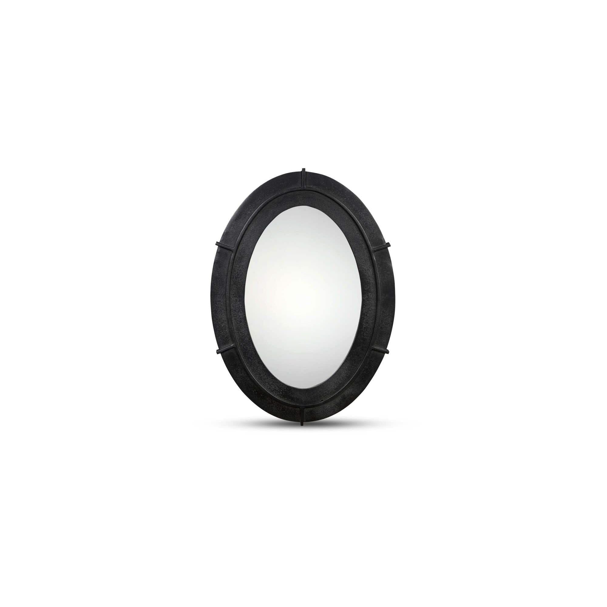 Moe’s Home Antoni Mirror Black Small Black