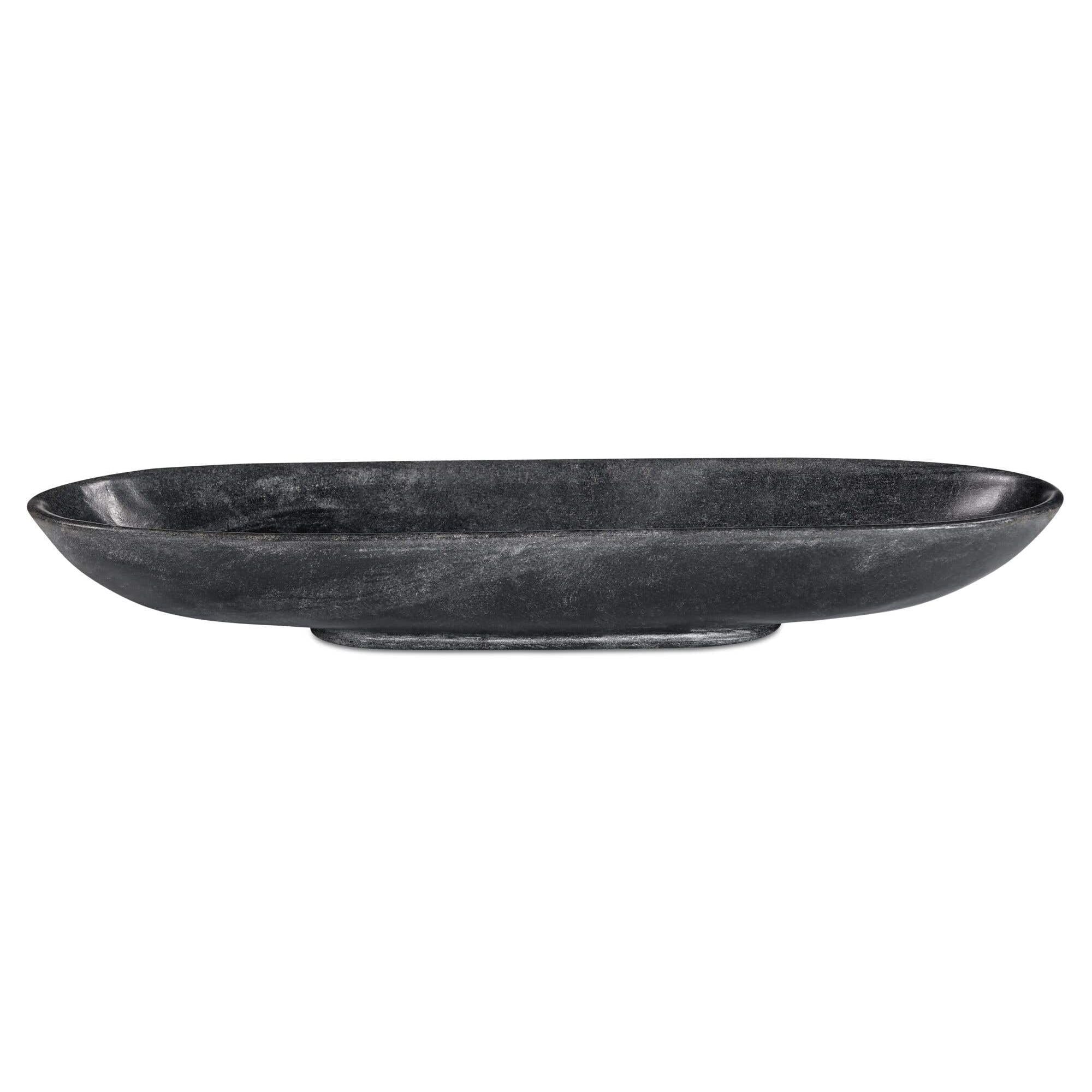Moe's Home Venetia Tray Black Marble - Image 1