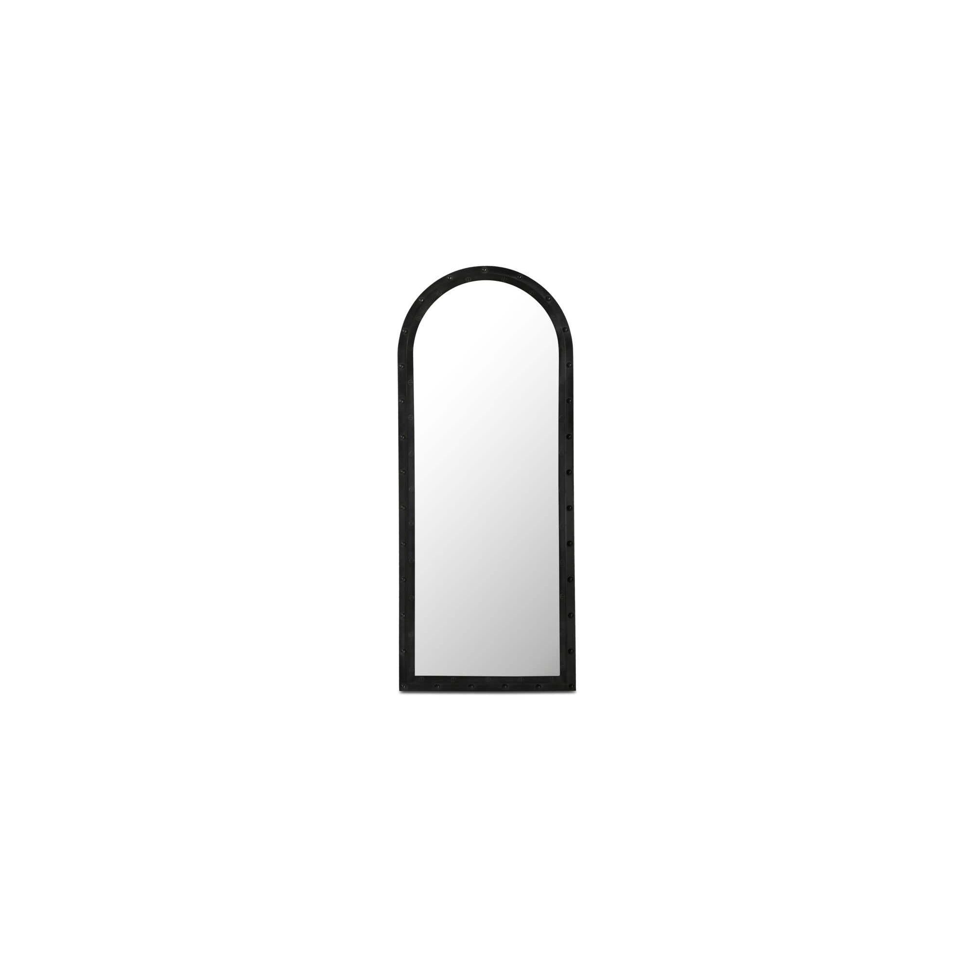 Moe's Home Hughes Floor Mirror Iron Grey - Image 1