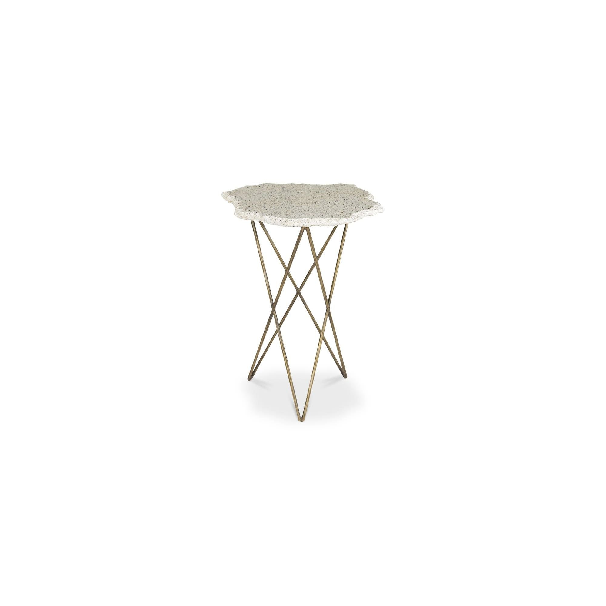 Moe’s Home Collection Positano Terrazzo Side Table