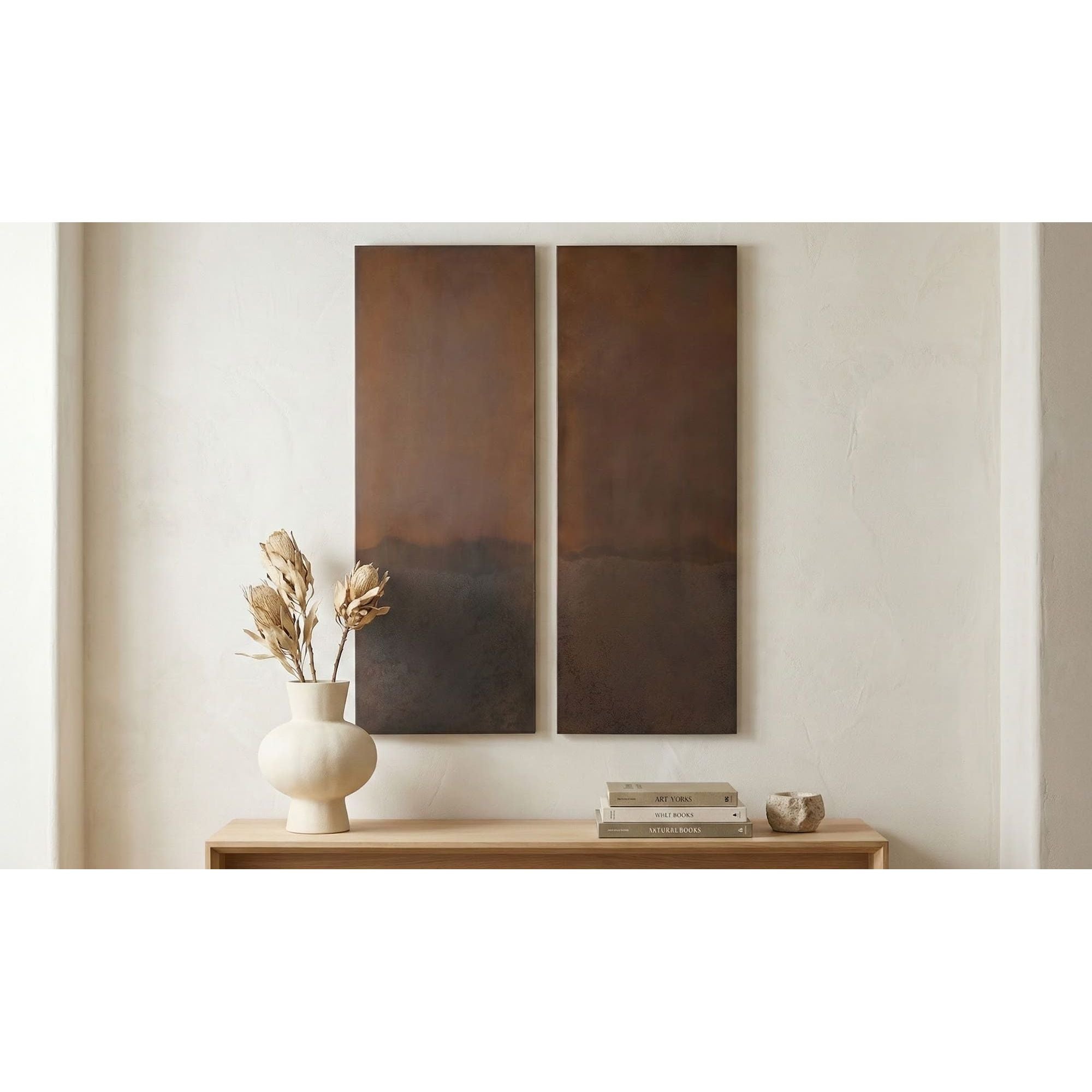 Moe's Home Smith Wall Décor Bronze-Set of Two - Image 2